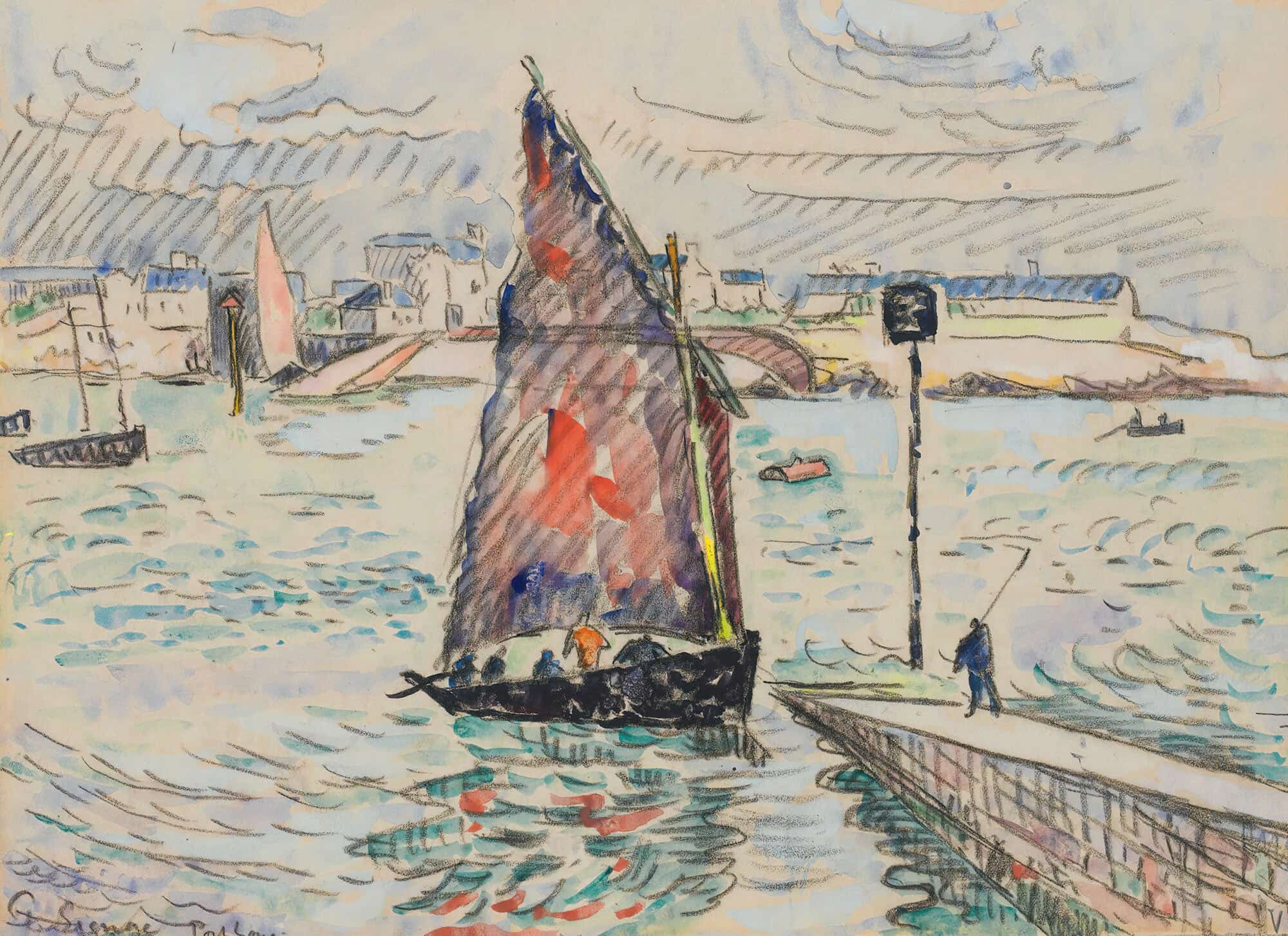 Port Louis by Paul Signac