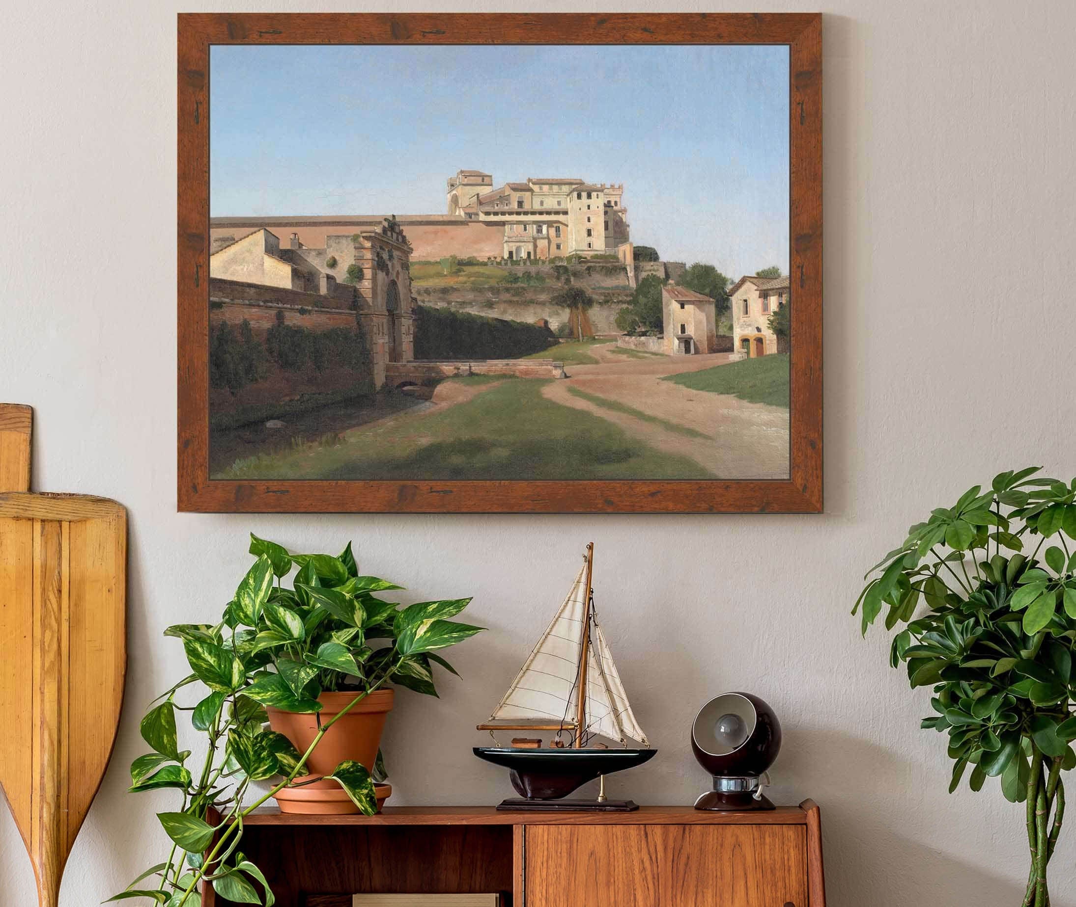 Porta Angelica And Part Of The Vatican by Christoffer Wilhelm Eckersberg - Image 3
