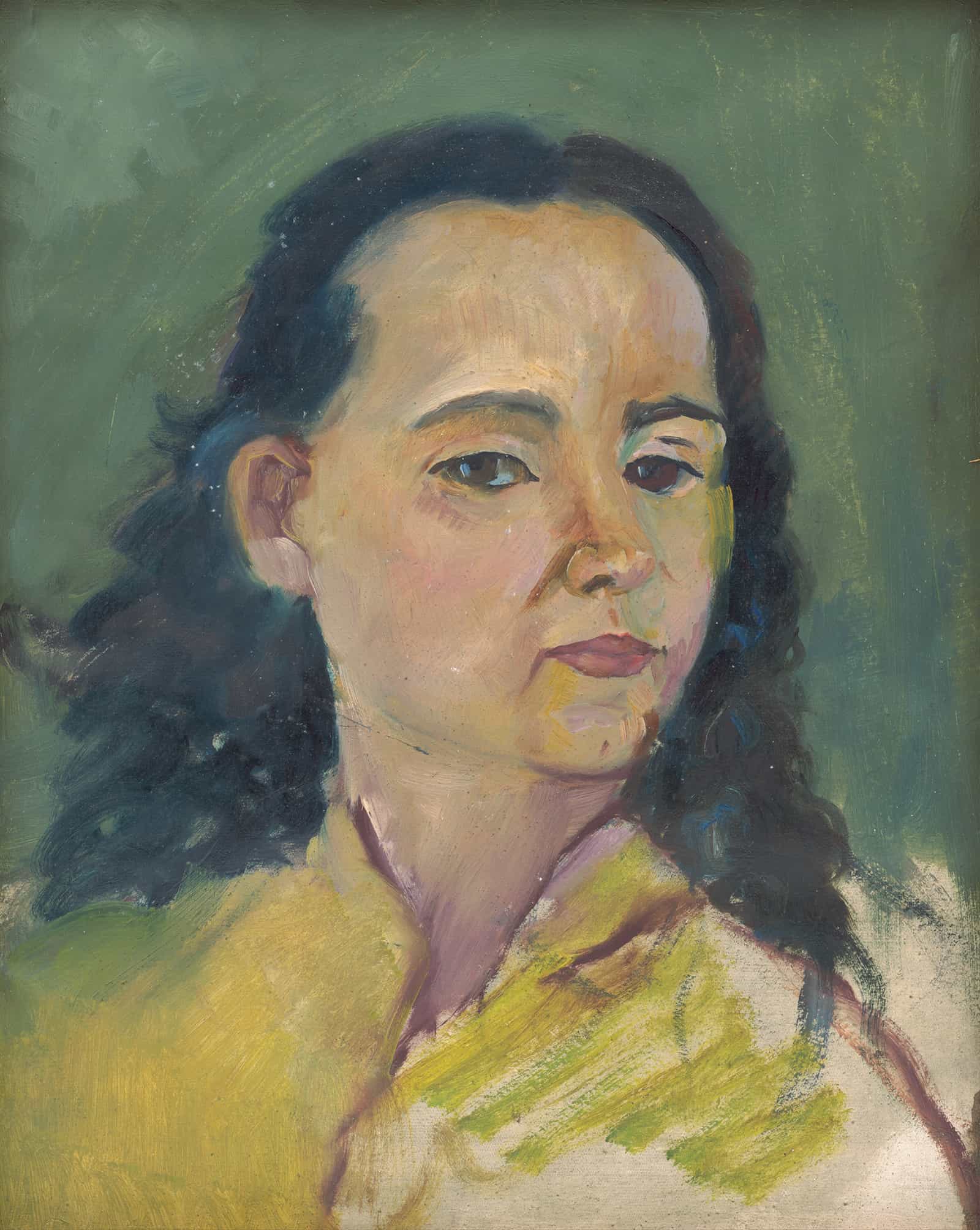 Portait Of A Woman by Arnold Peter Weisz Kubincan