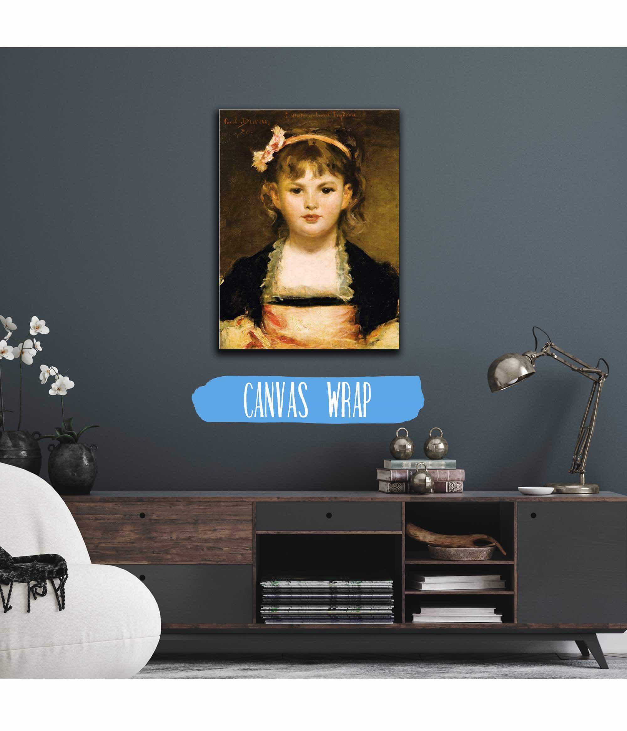 Portait Of A Young Girl by Carolus Duran - Image 3
