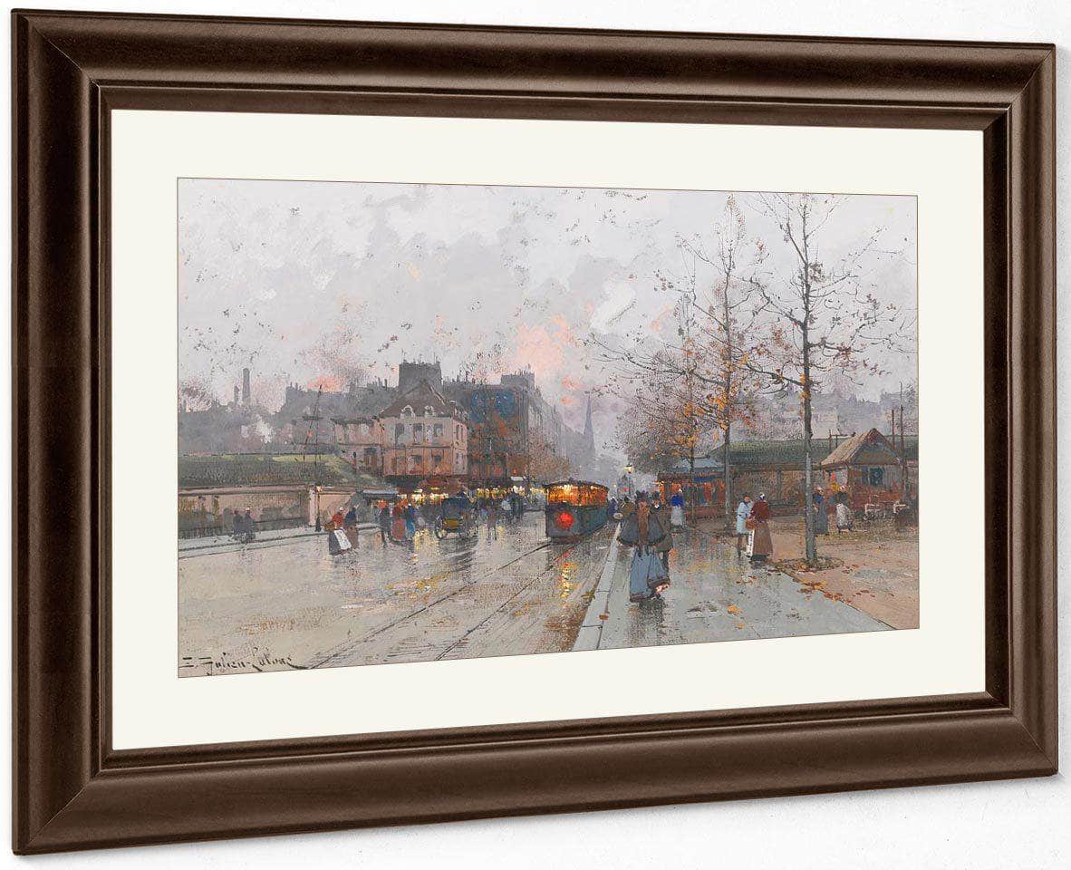 Porte De Chatillon By Eugene Galien Laloue - Image 5
