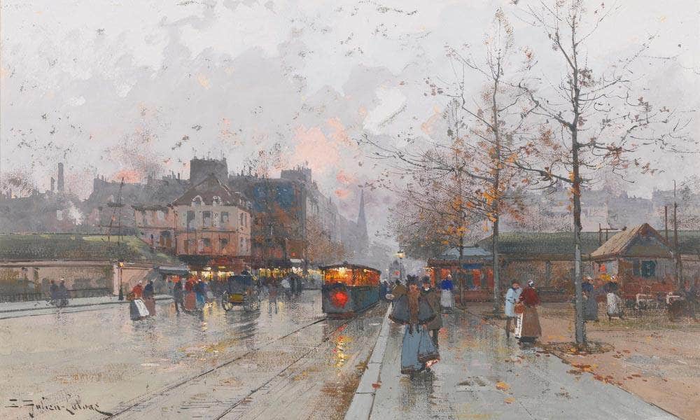 Porte De Chatillon By Eugene Galien Laloue - Image 7