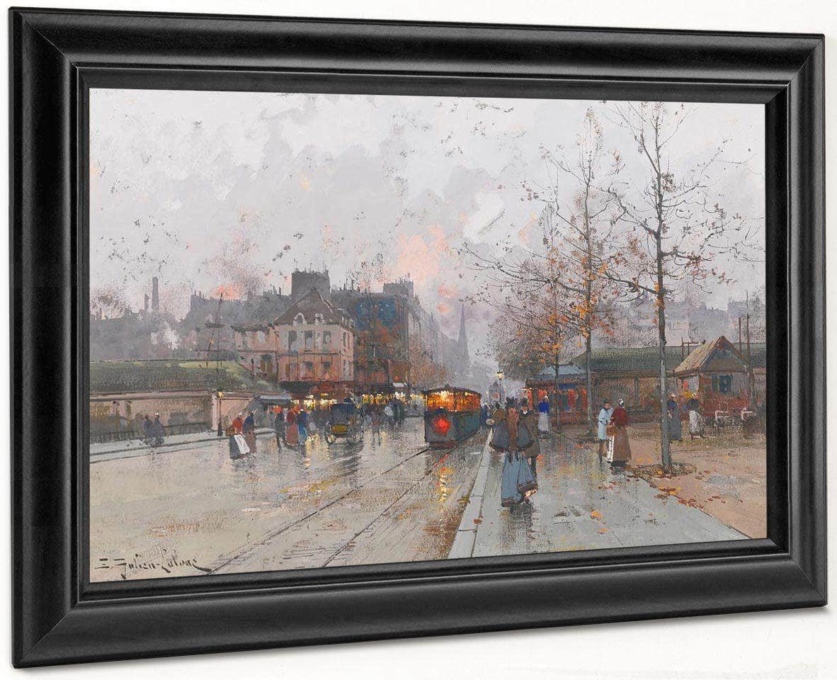 Porte De Chatillon By Eugene Galien Laloue - Image 8