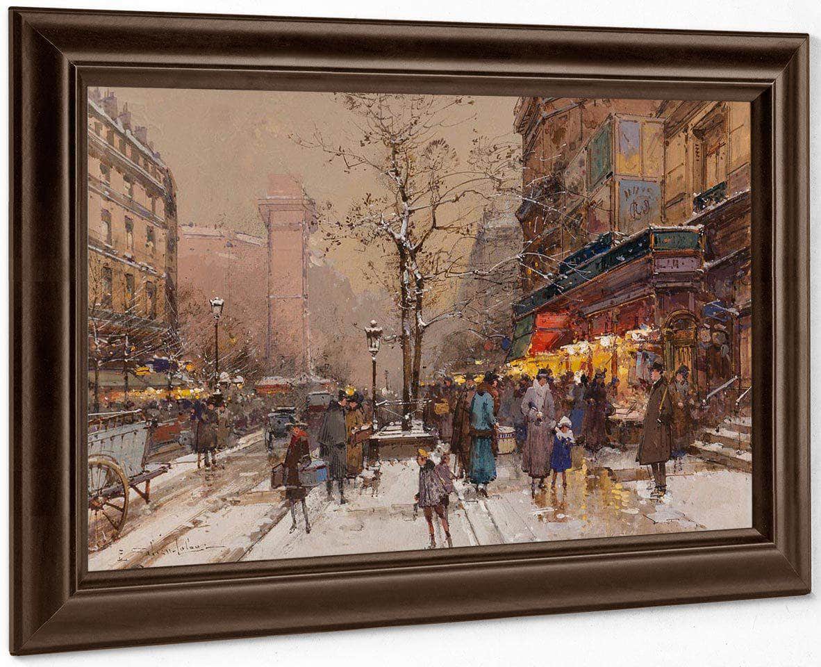 Porte Saint Denisb By Eugene Galien Laloue - Image 6
