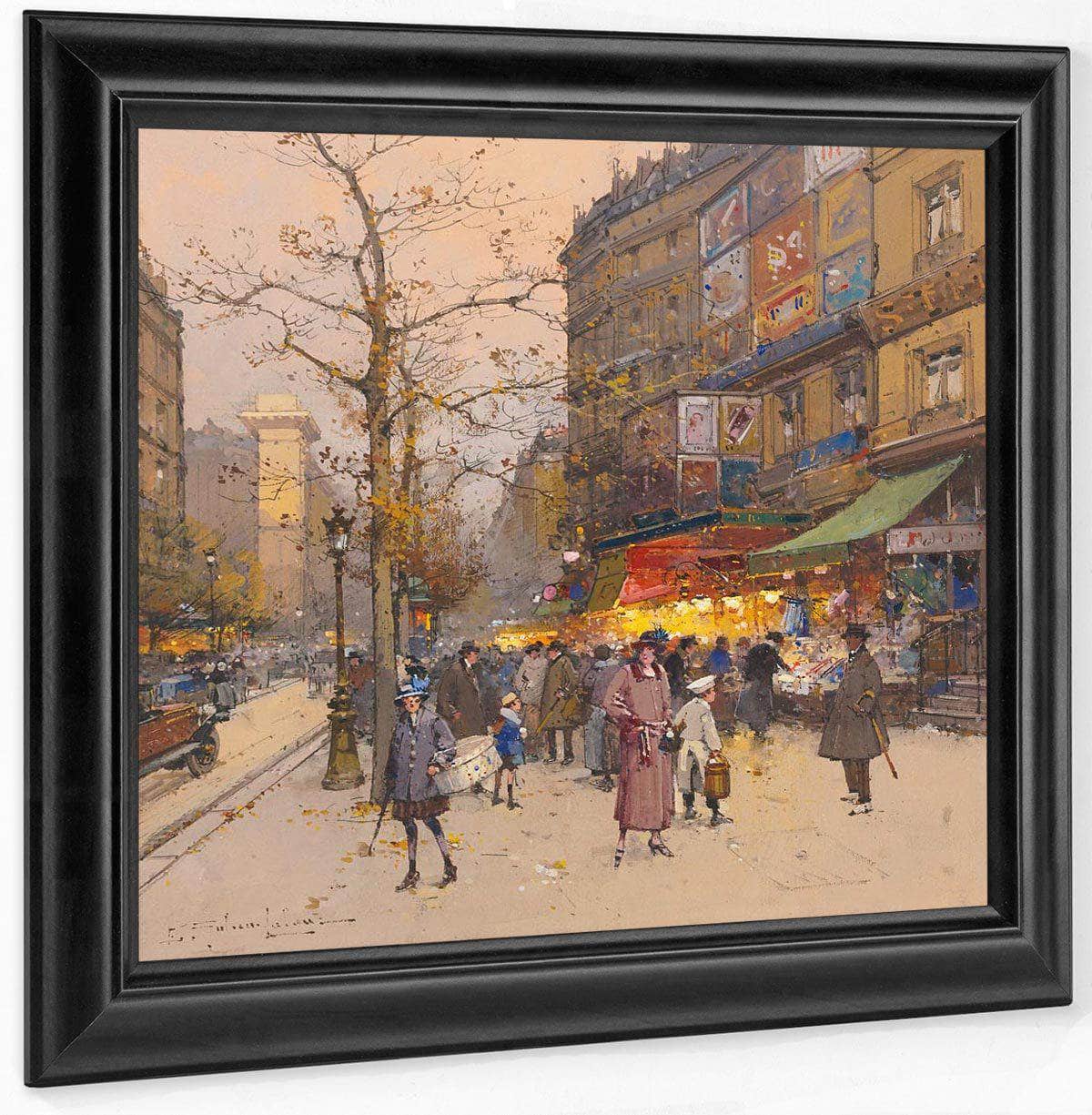 Porte Saint Martin By Eugene Galien Laloue - Image 6