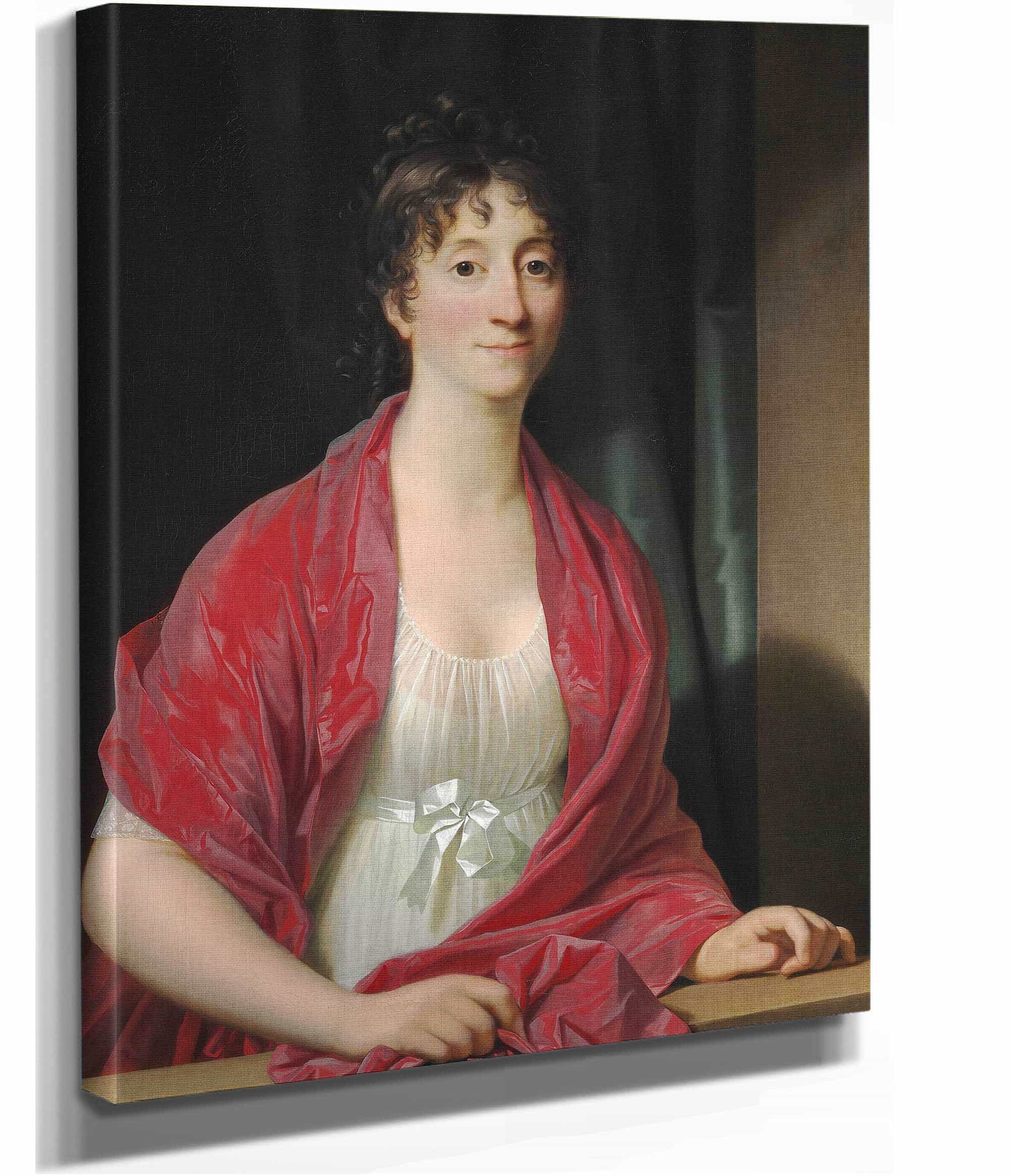Portraet Af Dorothea Elisabeth Hyllested by Jens Juel