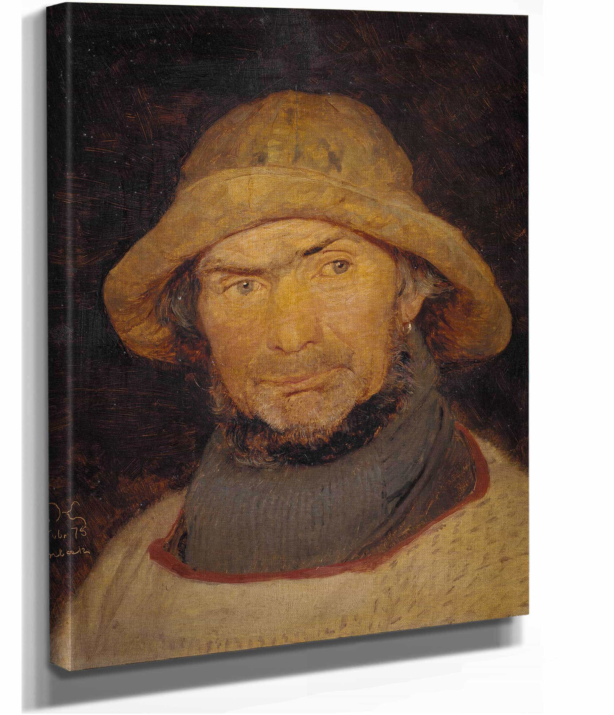 Portraet Af En Fisker Fra Hornbaek by Peder Severin Kroyer - Image 2