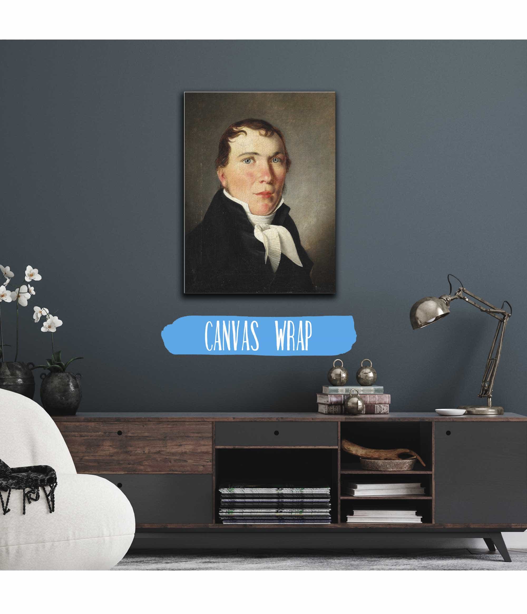 Portraet Af Kobmand Ipsen by Christoffer Wilhelm Eckersberg - Image 3