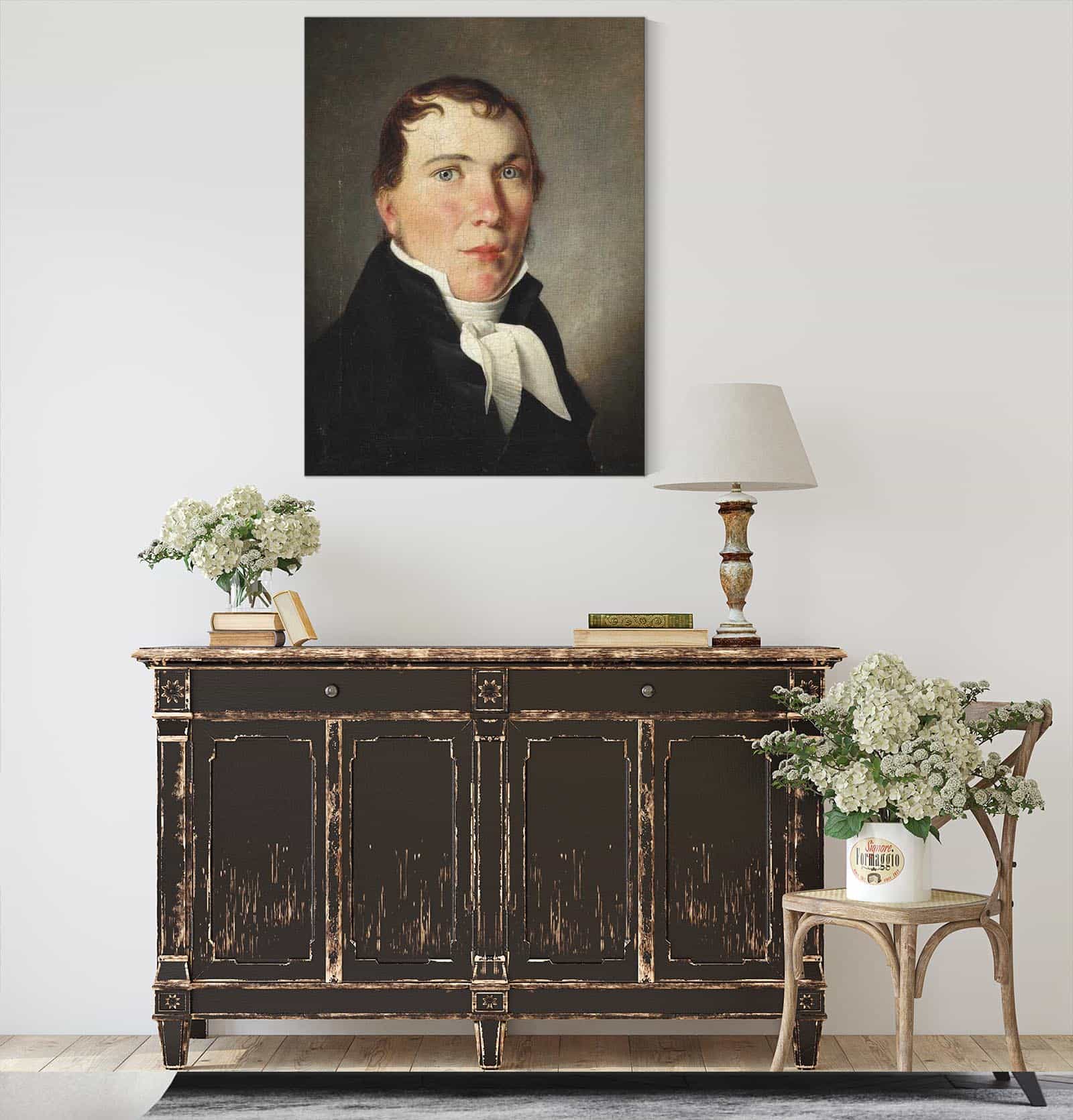 Portraet Af Kobmand Ipsen by Christoffer Wilhelm Eckersberg - Image 4