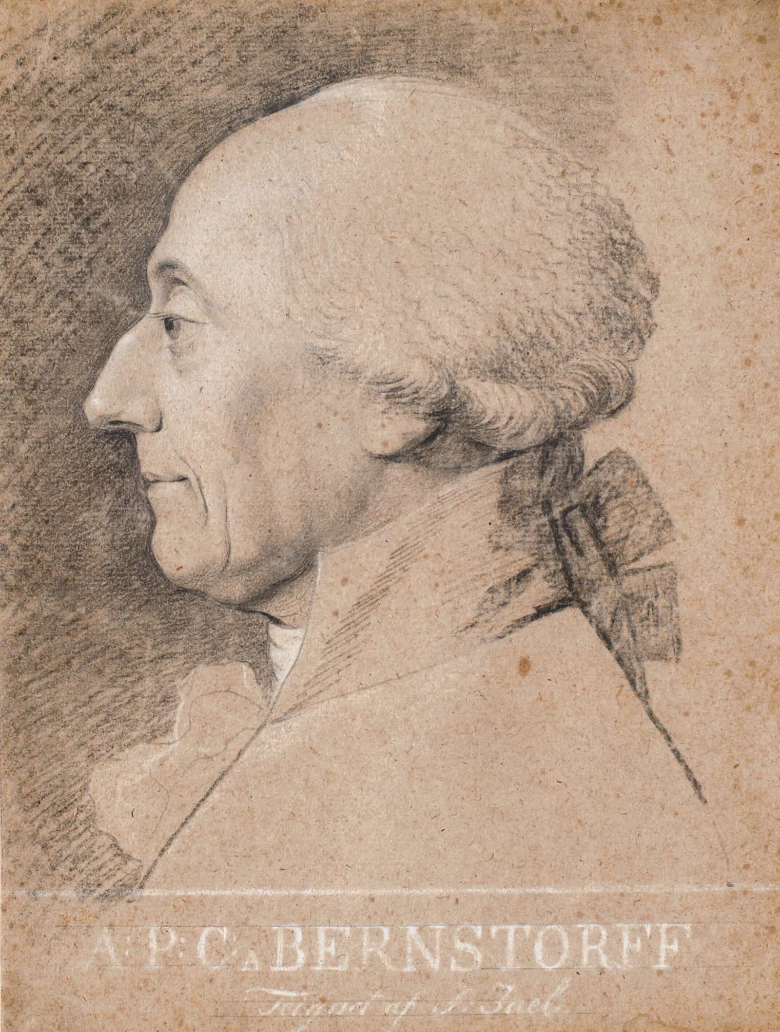 Portraet Af Statsmanden Ap Bernstorff by Jens Juel - Image 2