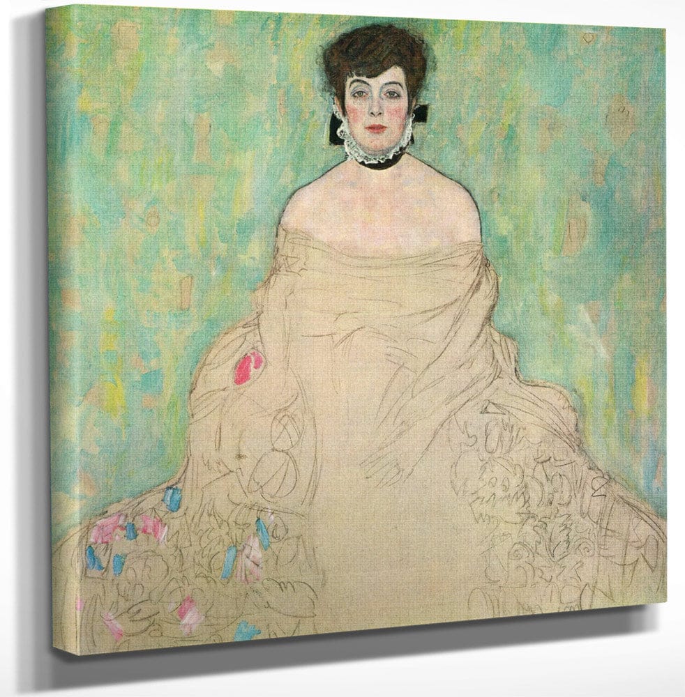 Portrait By Klimt By Gustav Klimt