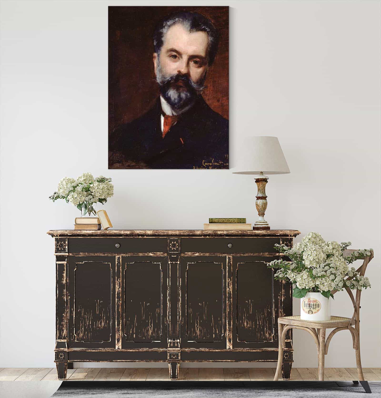 Portrait Darsene Alexandre Historien De Lart Et Critique by Carolus Duran - Image 4