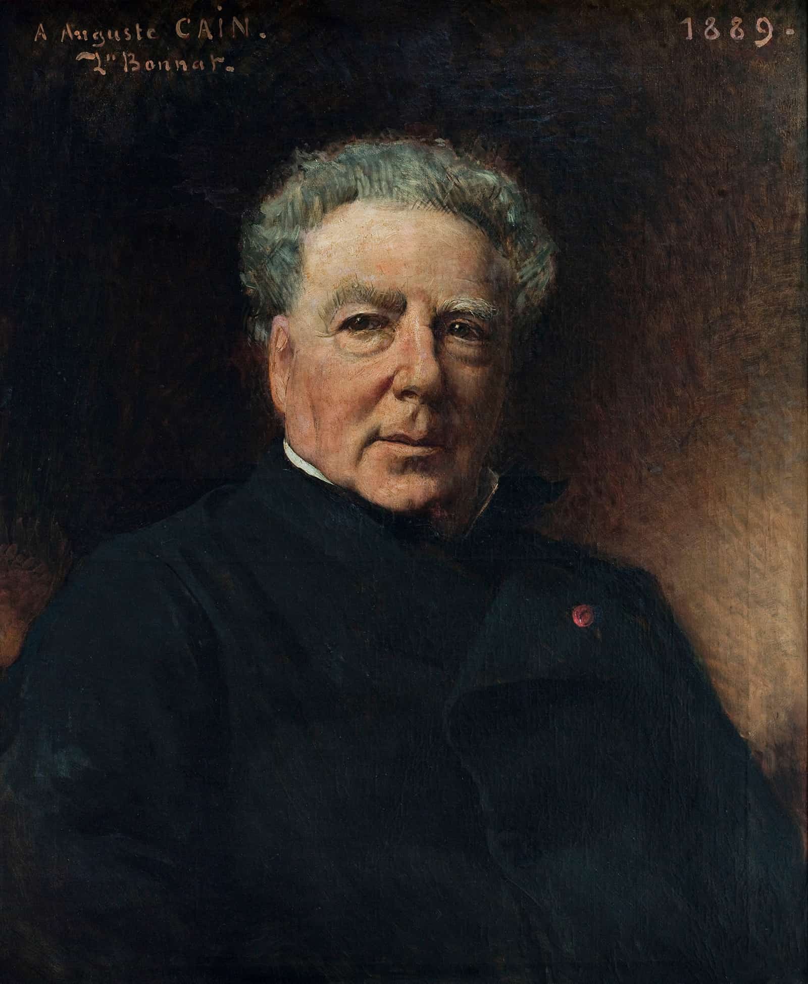 Portrait Dauguste Cain by Georges Jules Victor Clairin