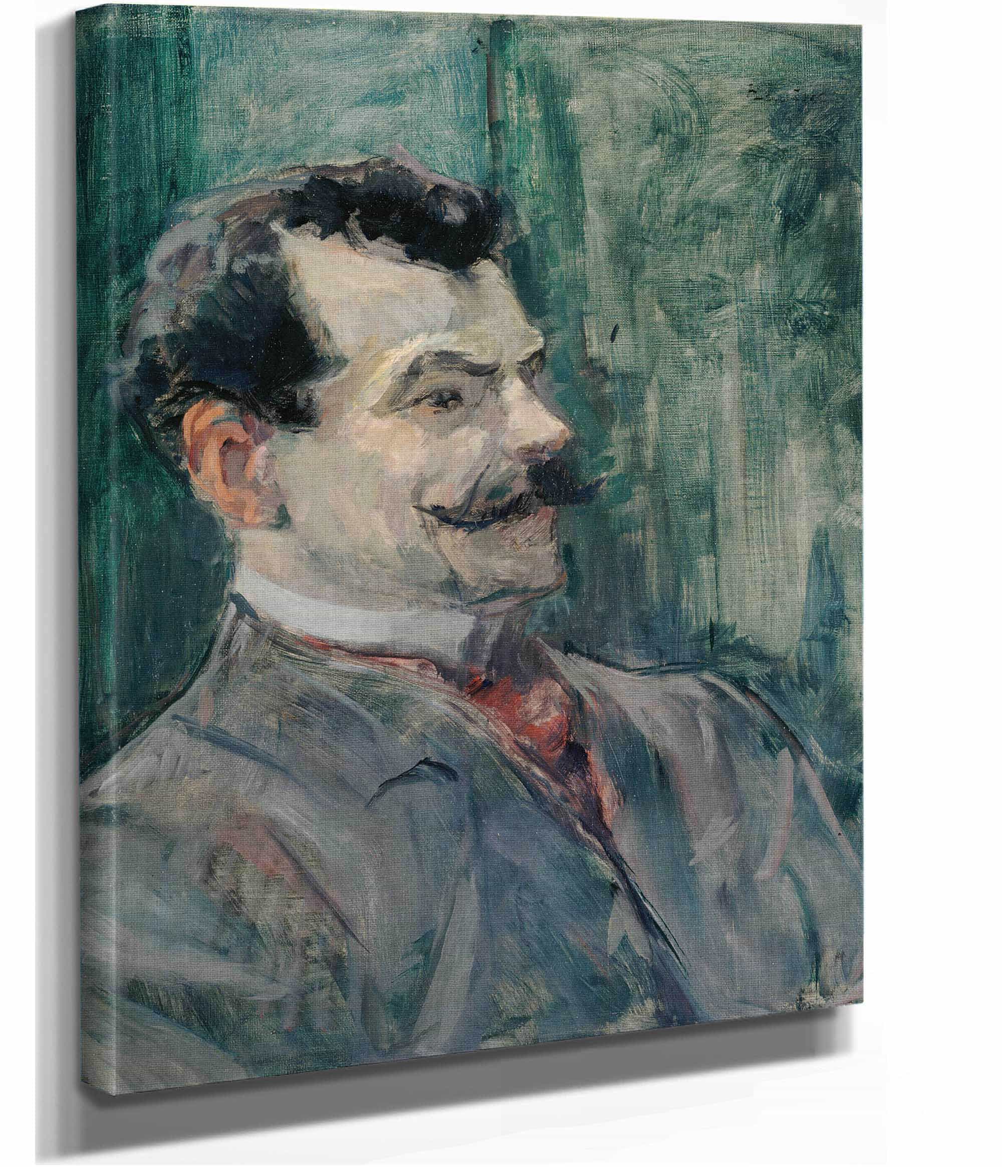 Portrait De Andre Rivoire by Henri De Toulouse Lautrec - Image 2