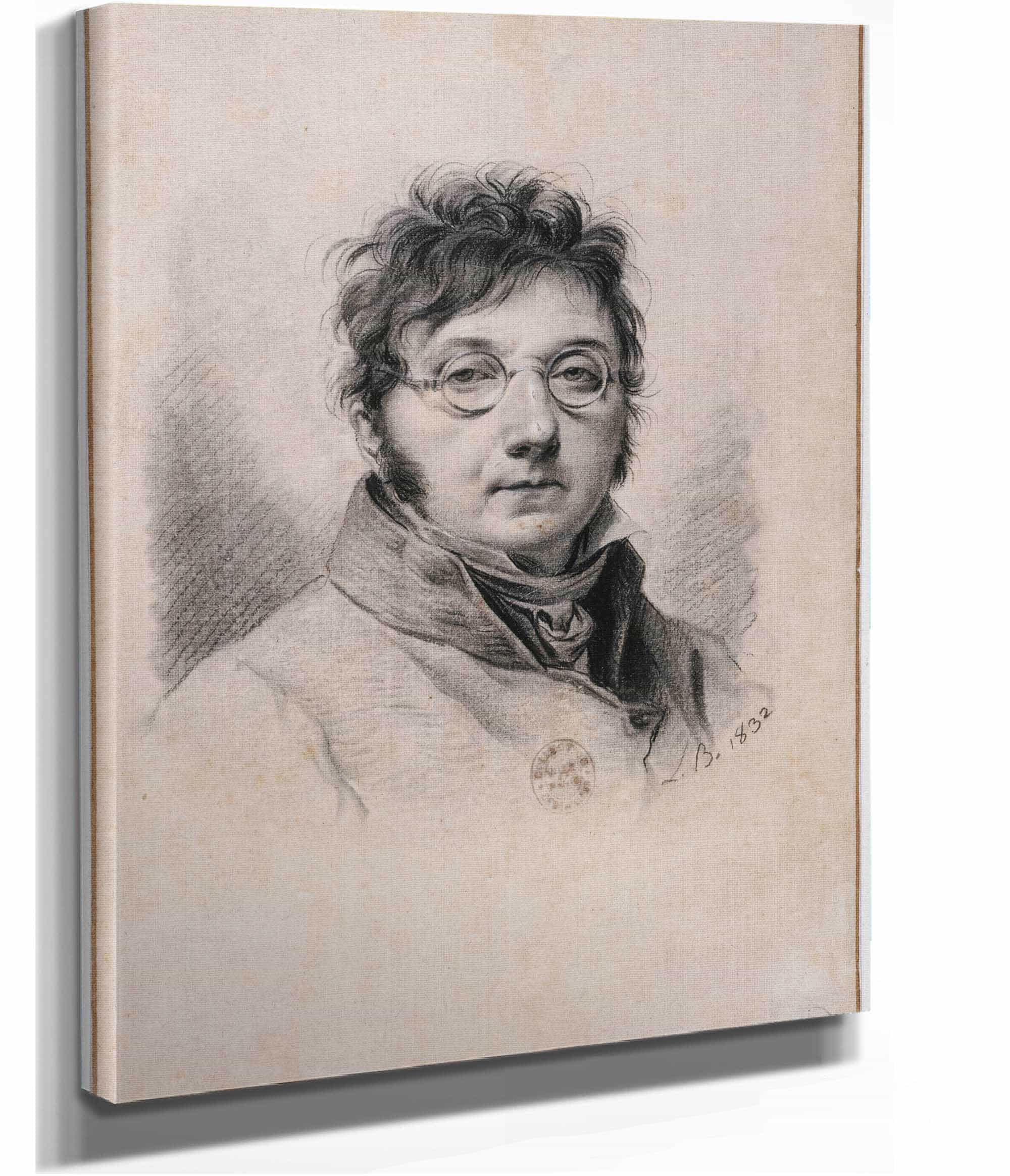 Portrait De Boilly Par Lui Meme by Louis Leopold Boilly - Image 2