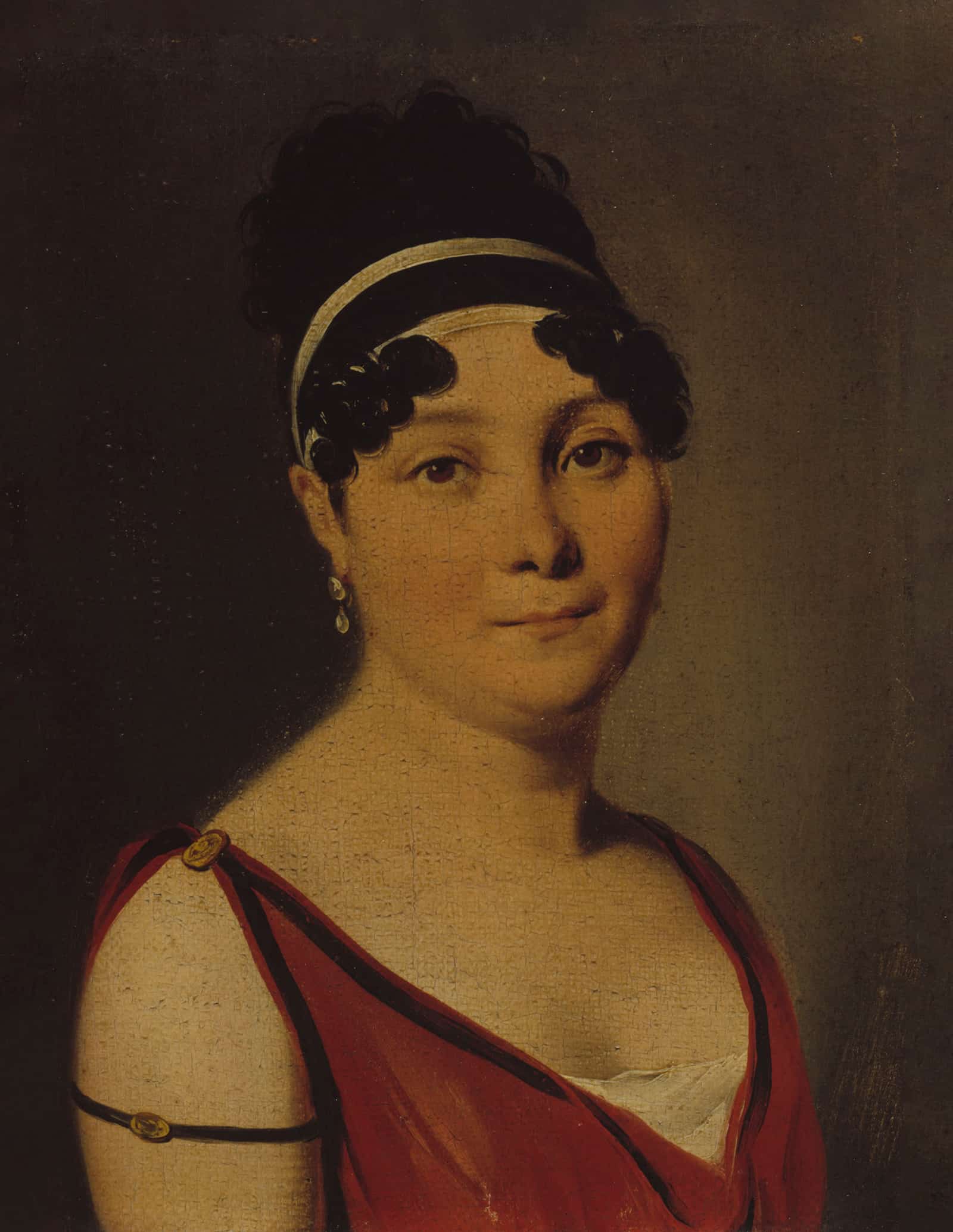 Portrait De Caroline Branchu Chanteuse by Louis Leopold Boilly