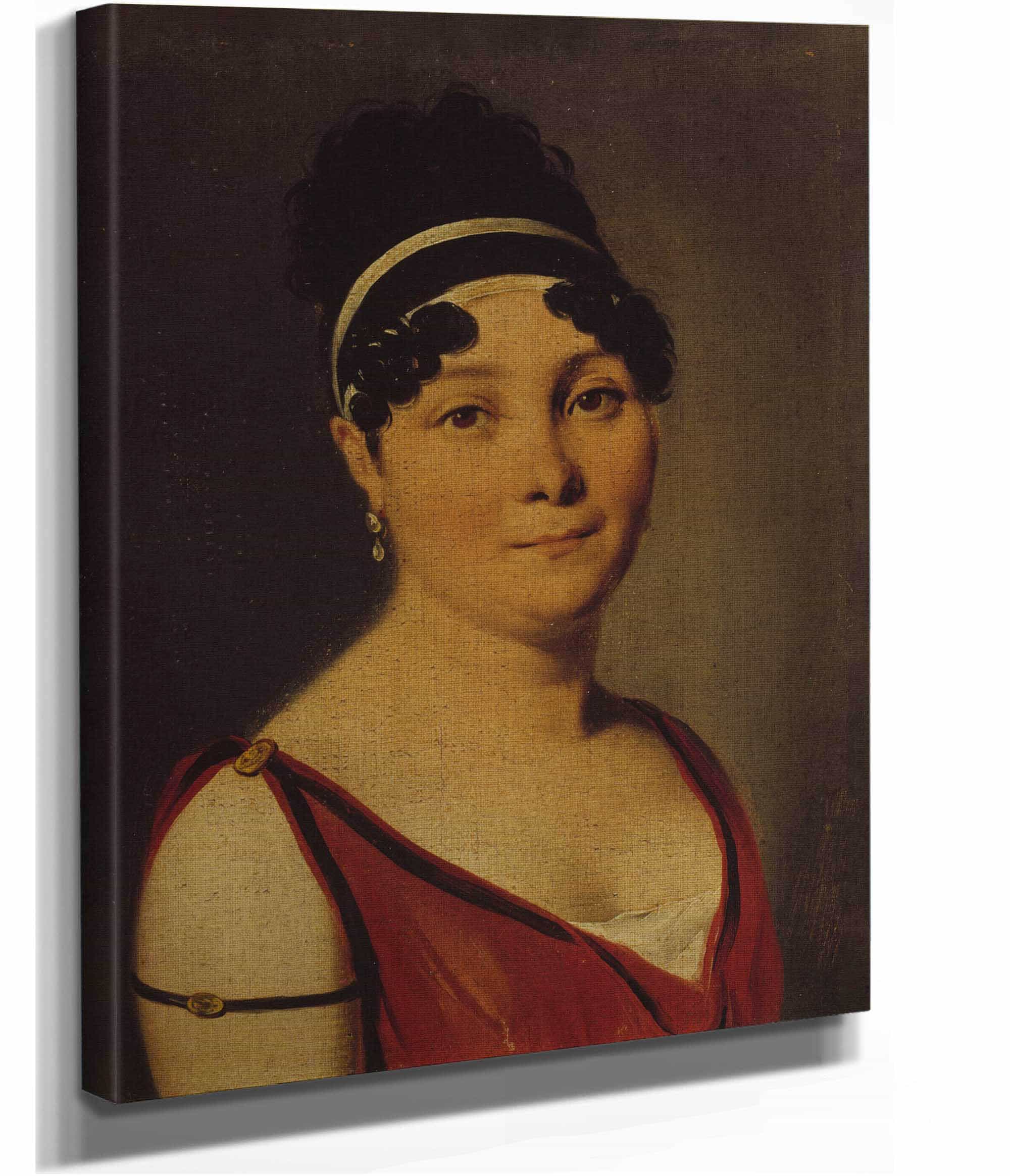 Portrait De Caroline Branchu Chanteuse by Louis Leopold Boilly - Image 2