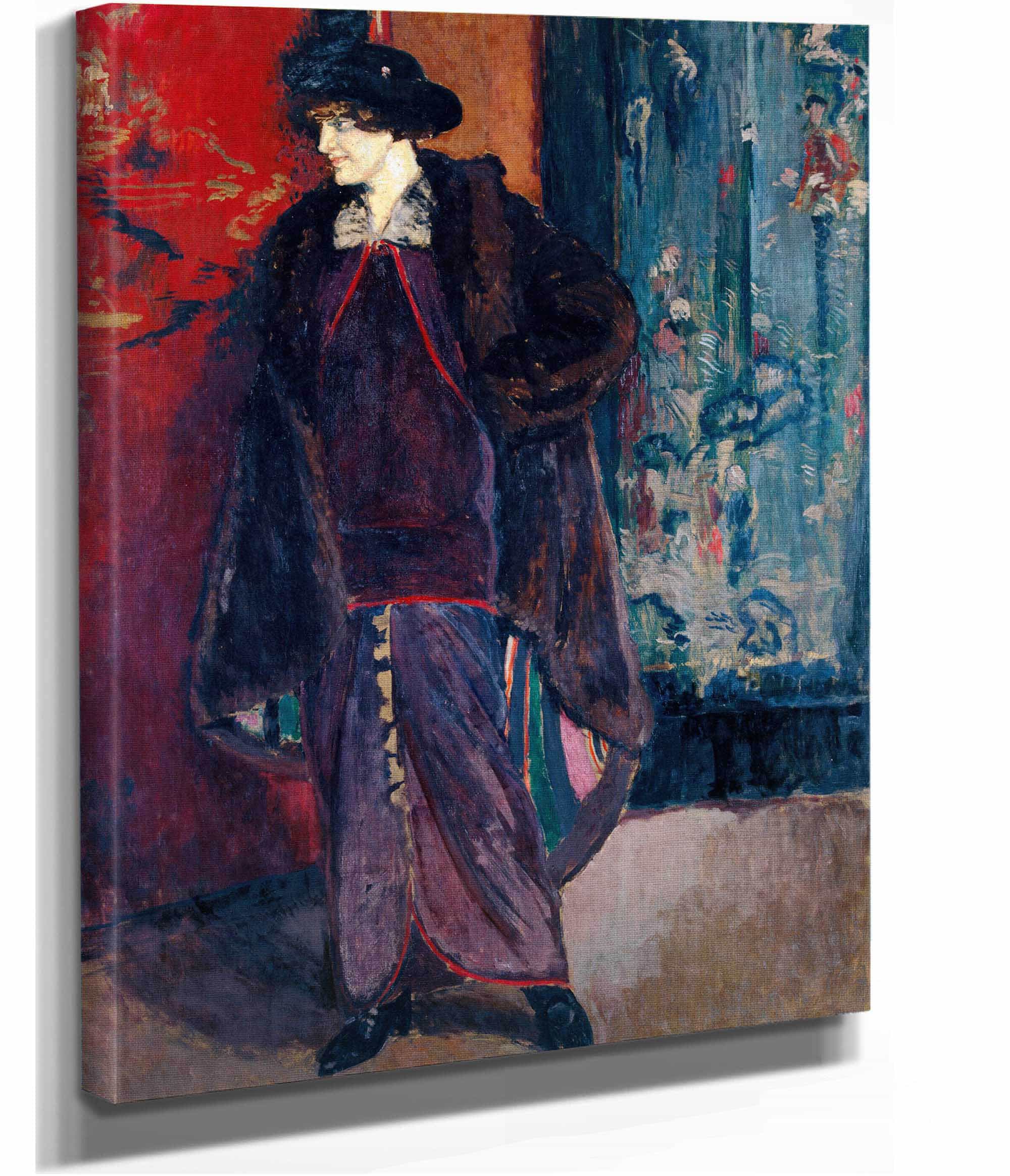Portrait De Daisy De Broglie by Jacques Emile Blanche - Image 5