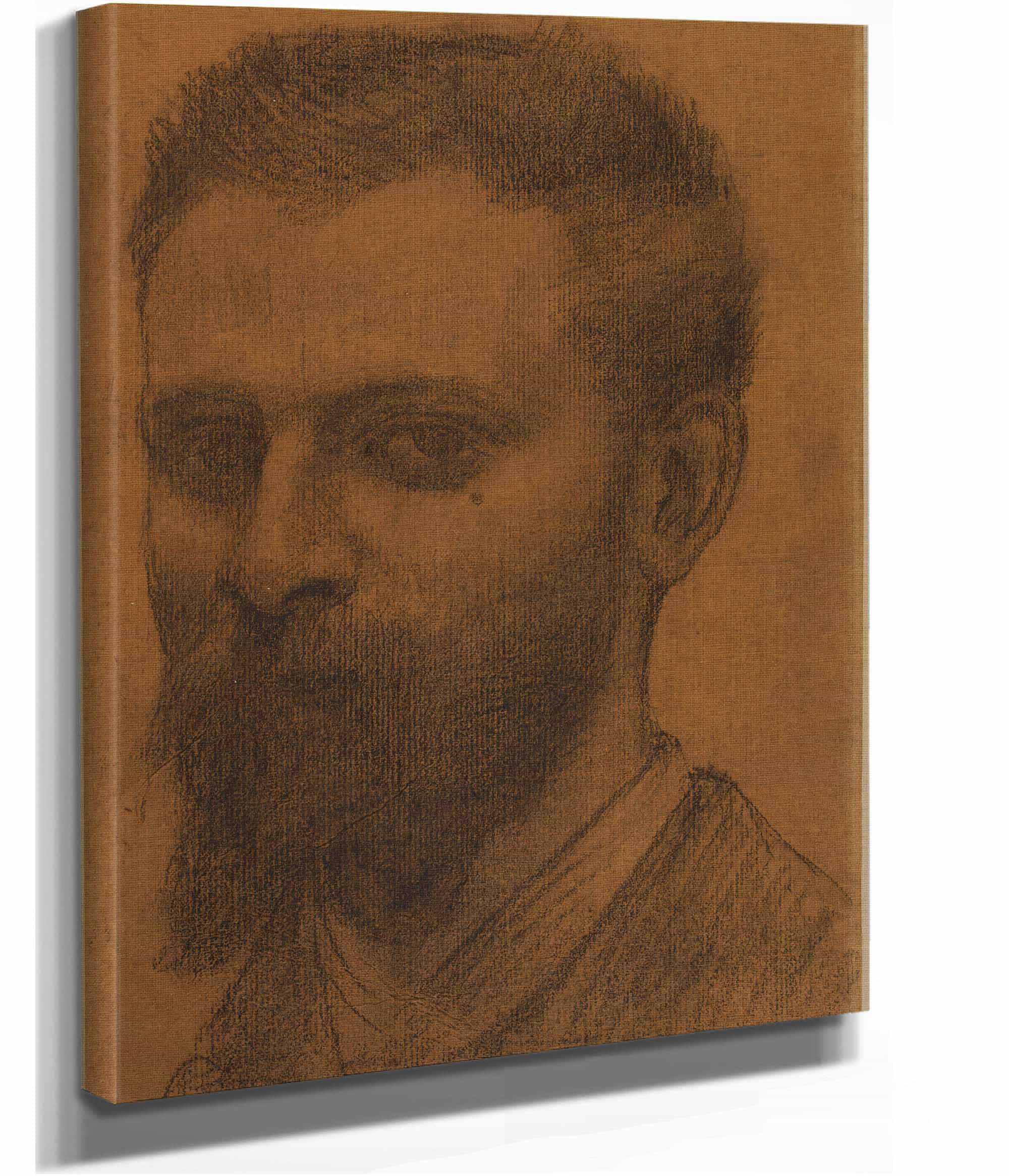 Portrait De Daras by Pierre Puvis De Chavannes - Image 2