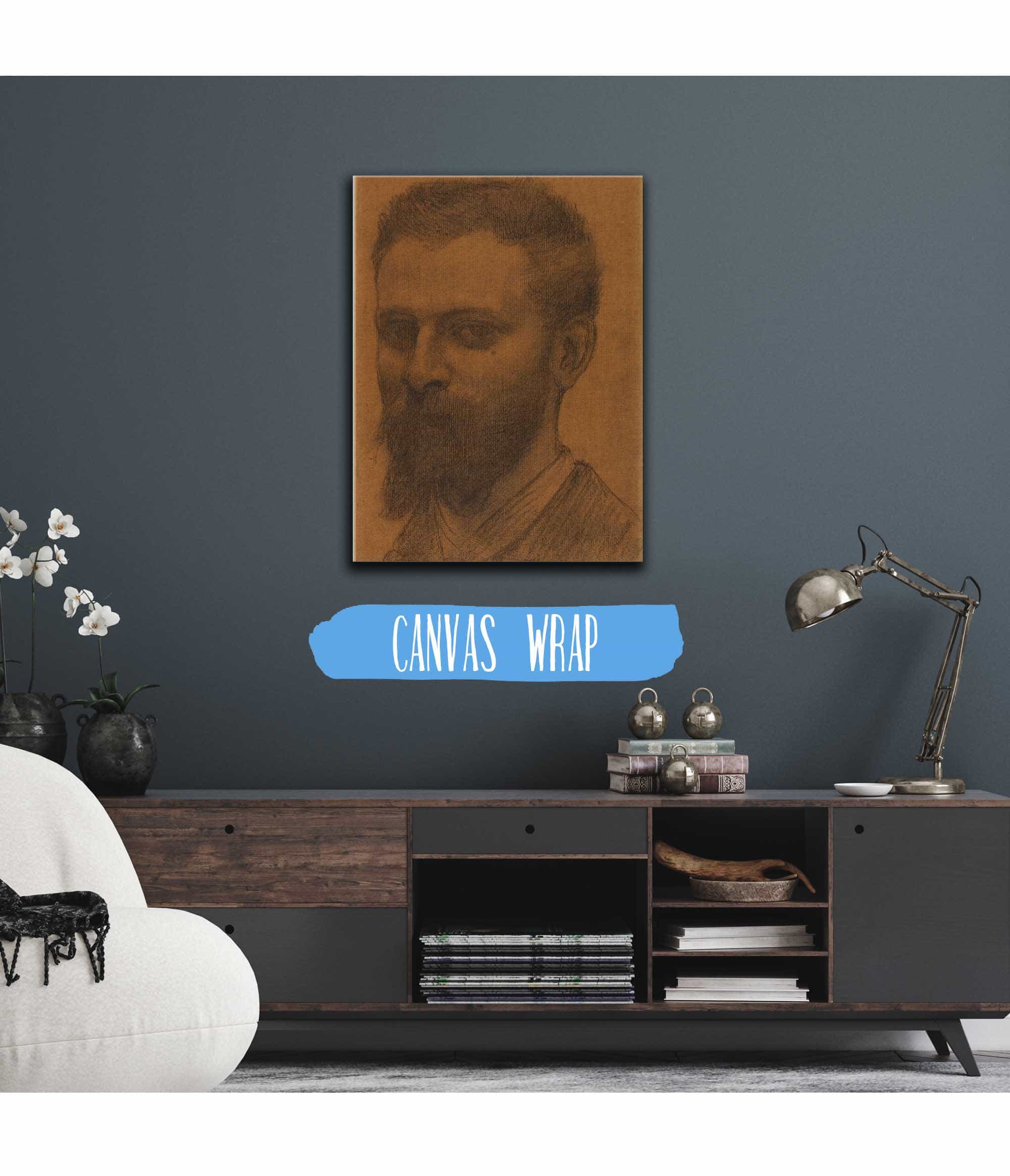 Portrait De Daras by Pierre Puvis De Chavannes - Image 3