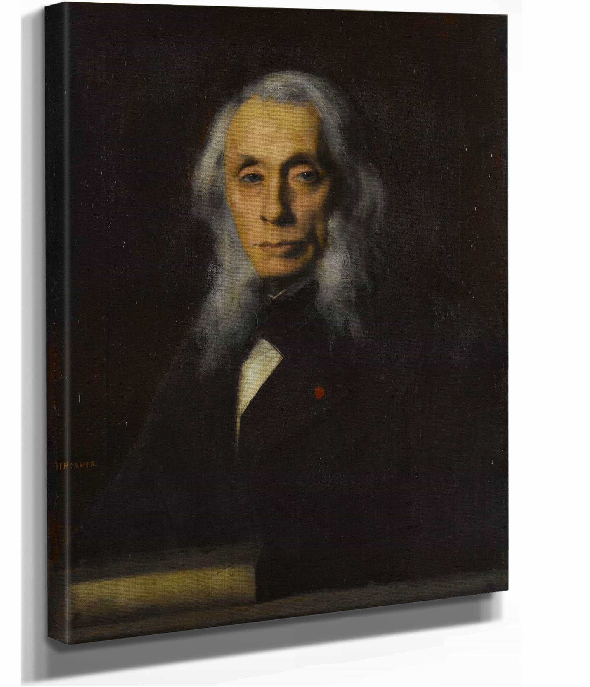 Portrait De Felix Ravaisson Mollien by Jean Jacques Henner