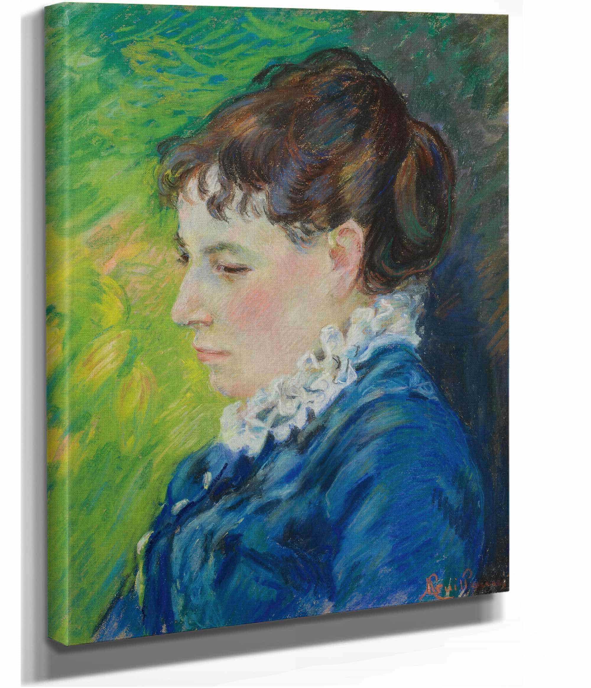 Portrait De La Femme De Lartiste by Armand Guillaumin - Image 2