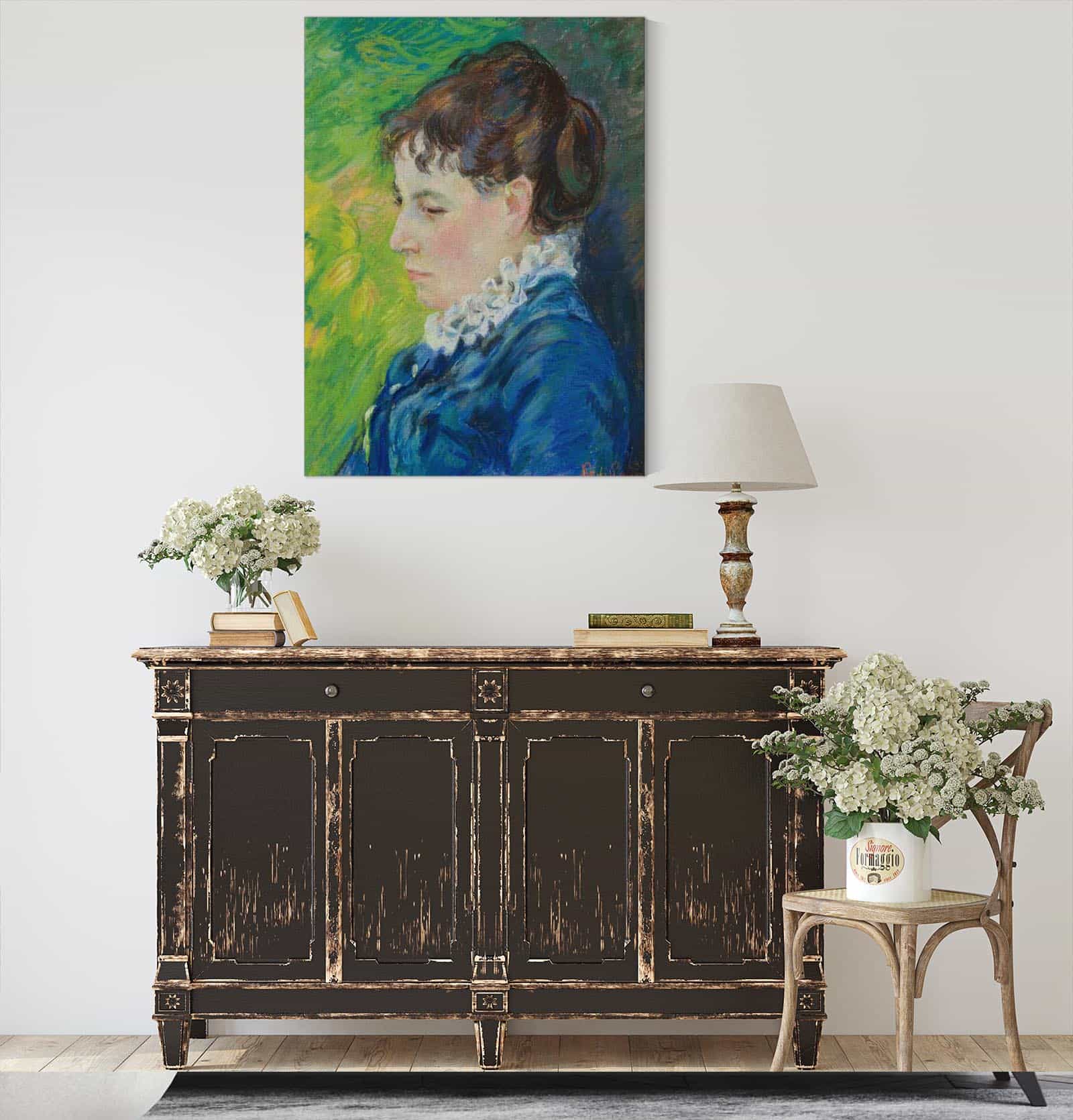 Portrait De La Femme De Lartiste by Armand Guillaumin - Image 4