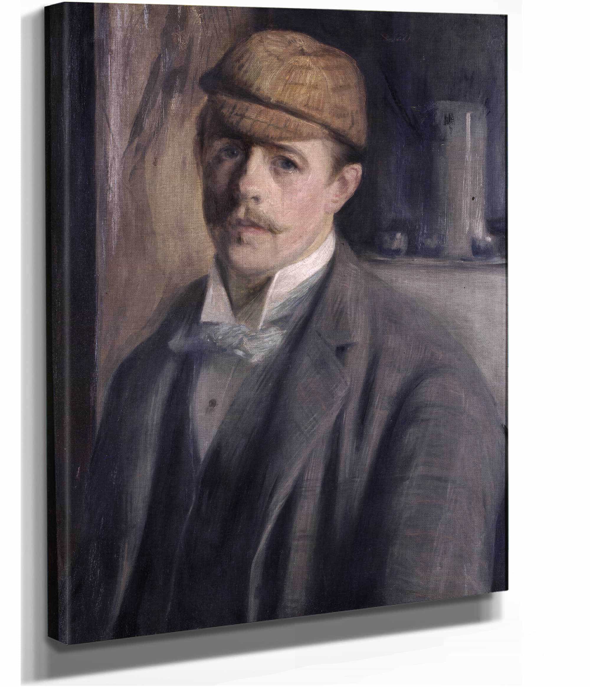 Portrait De Lartiste by Jacques Emile Blanche - Image 2
