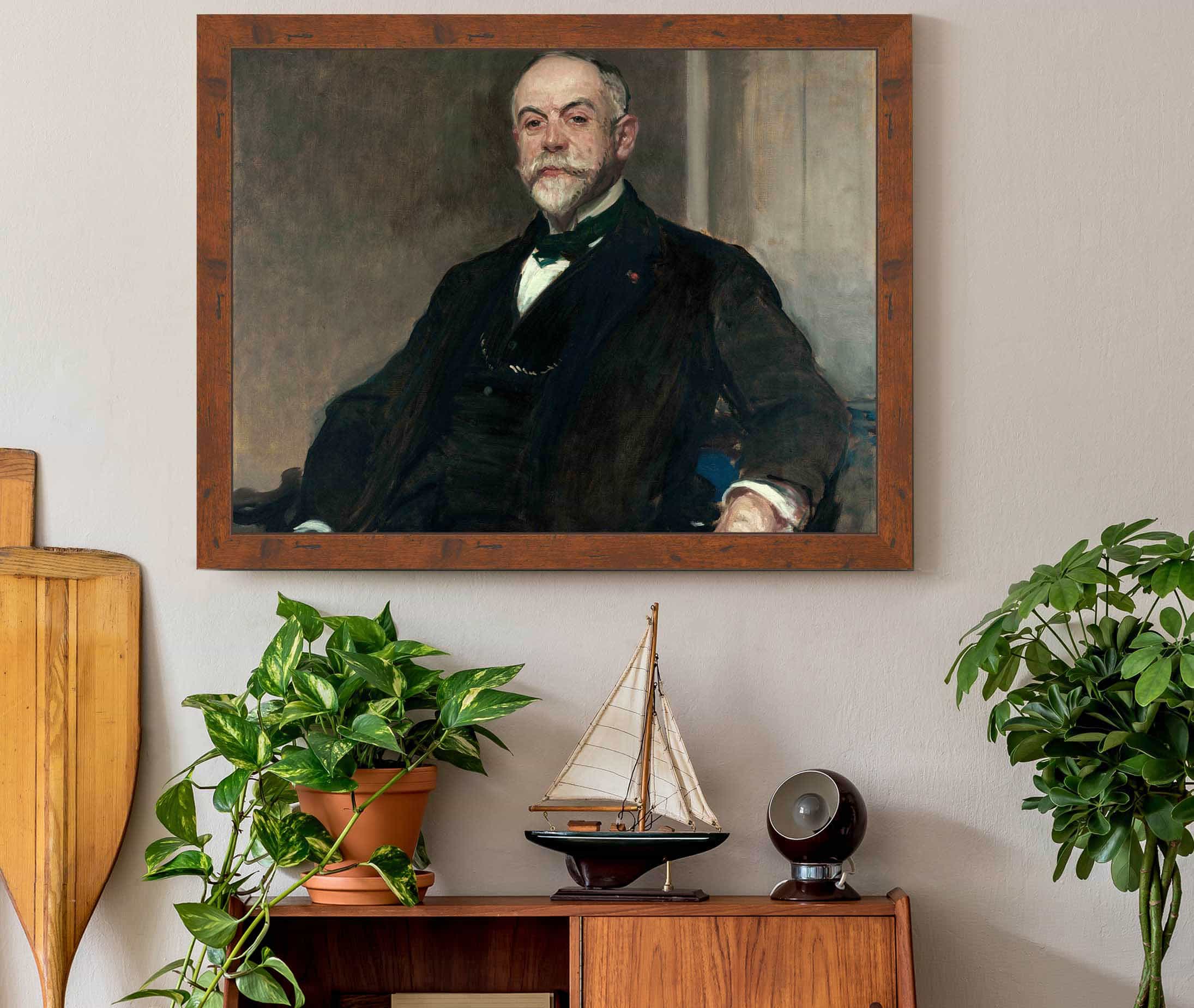 Portrait De Leon Pissard by Jacques Emile Blanche - Image 3
