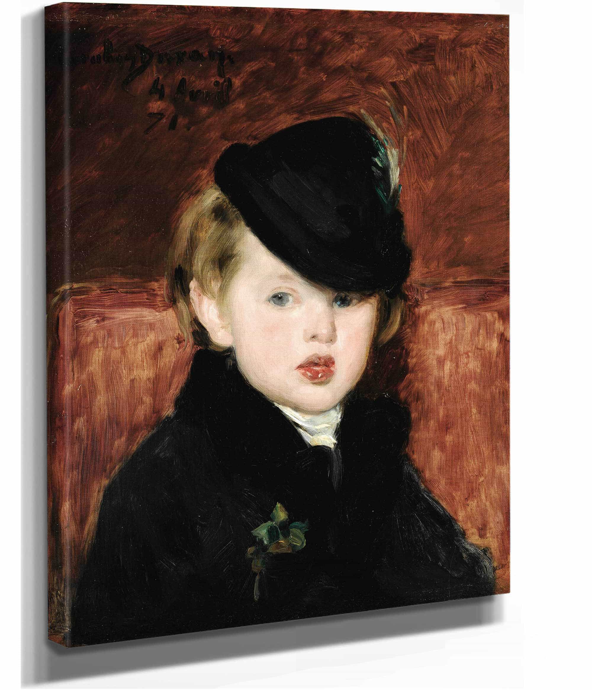 Portrait De Louis Ghemar Laine by Carolus Duran - Image 2