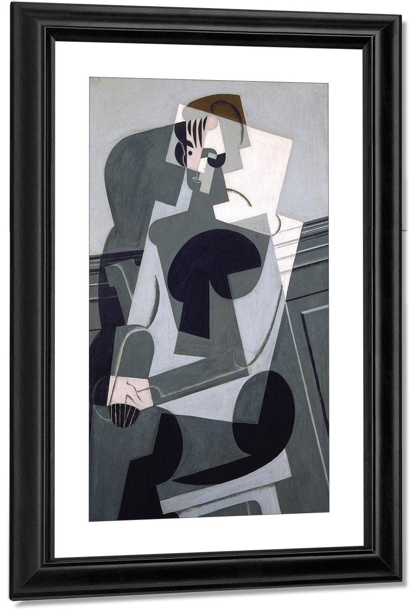 Portrait De Madame Josette Gris (Portrait Of Josette Gris) 2 By Juan Gris - Image 2