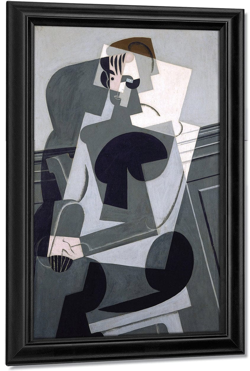 Portrait De Madame Josette Gris (Portrait Of Josette Gris) 2 By Juan Gris - Image 6