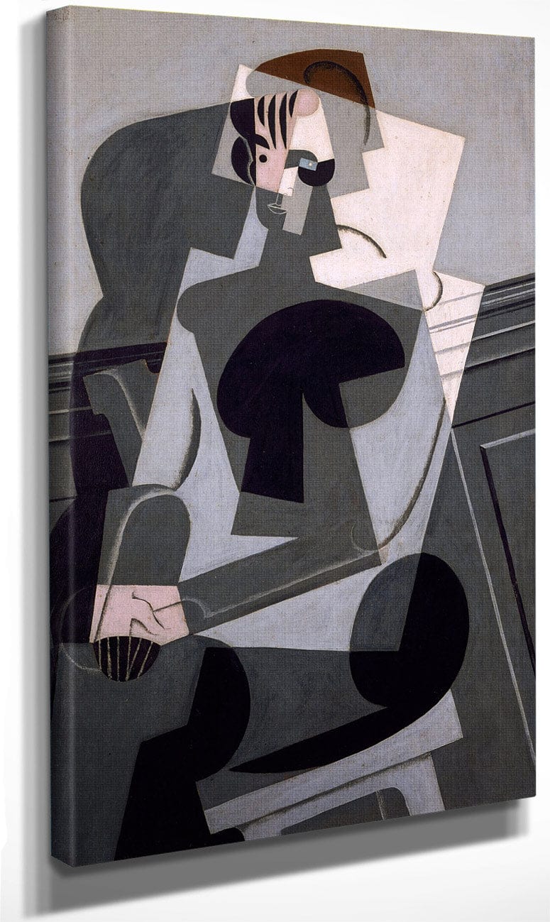 Portrait De Madame Josette Gris (Portrait Of Josette Gris) By Juan Gris