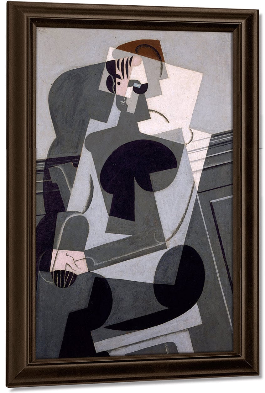 Portrait De Madame Josette Gris (Portrait Of Josette Gris) By Juan Gris - Image 4