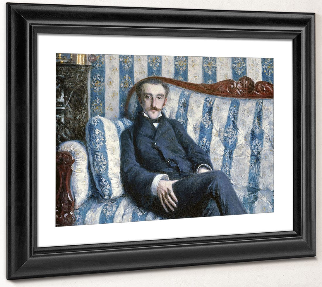Portrait De Monsieur R By Gustave Caillebotte - Image 4