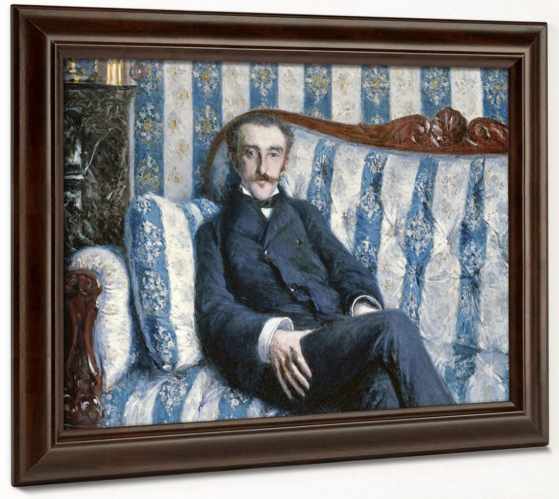 Portrait De Monsieur R By Gustave Caillebotte - Image 6