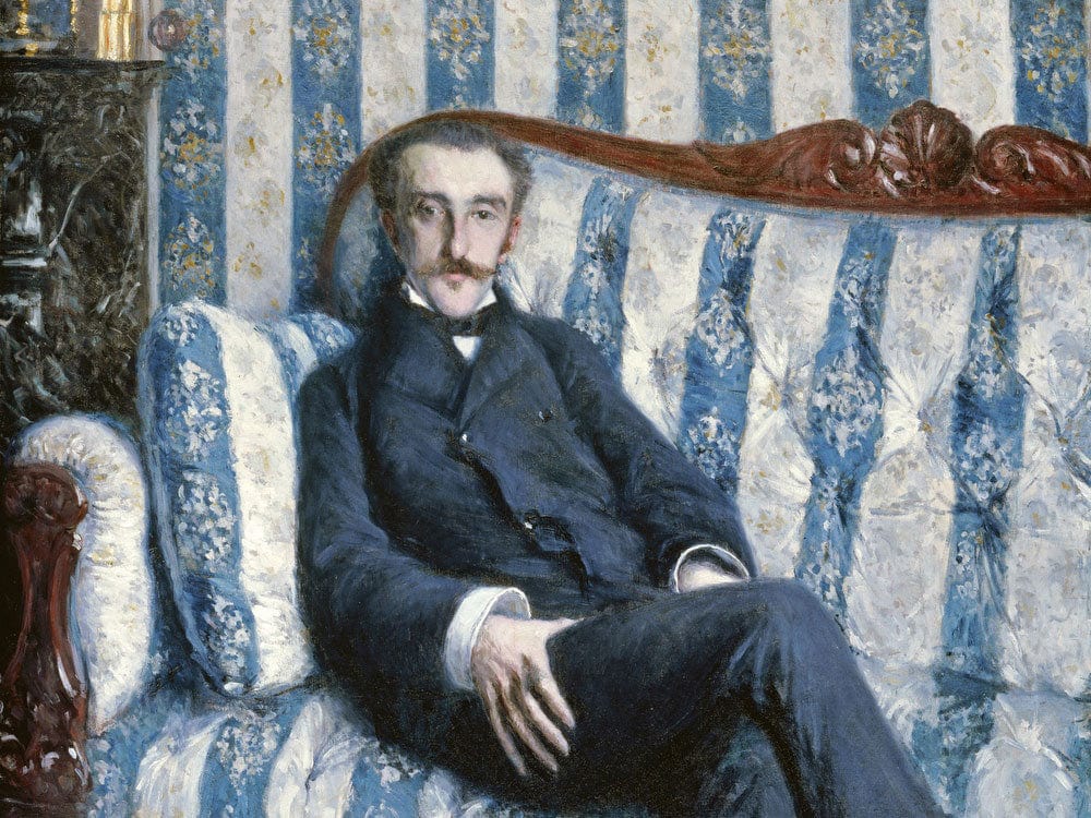 Portrait De Monsieur R By Gustave Caillebotte - Image 7