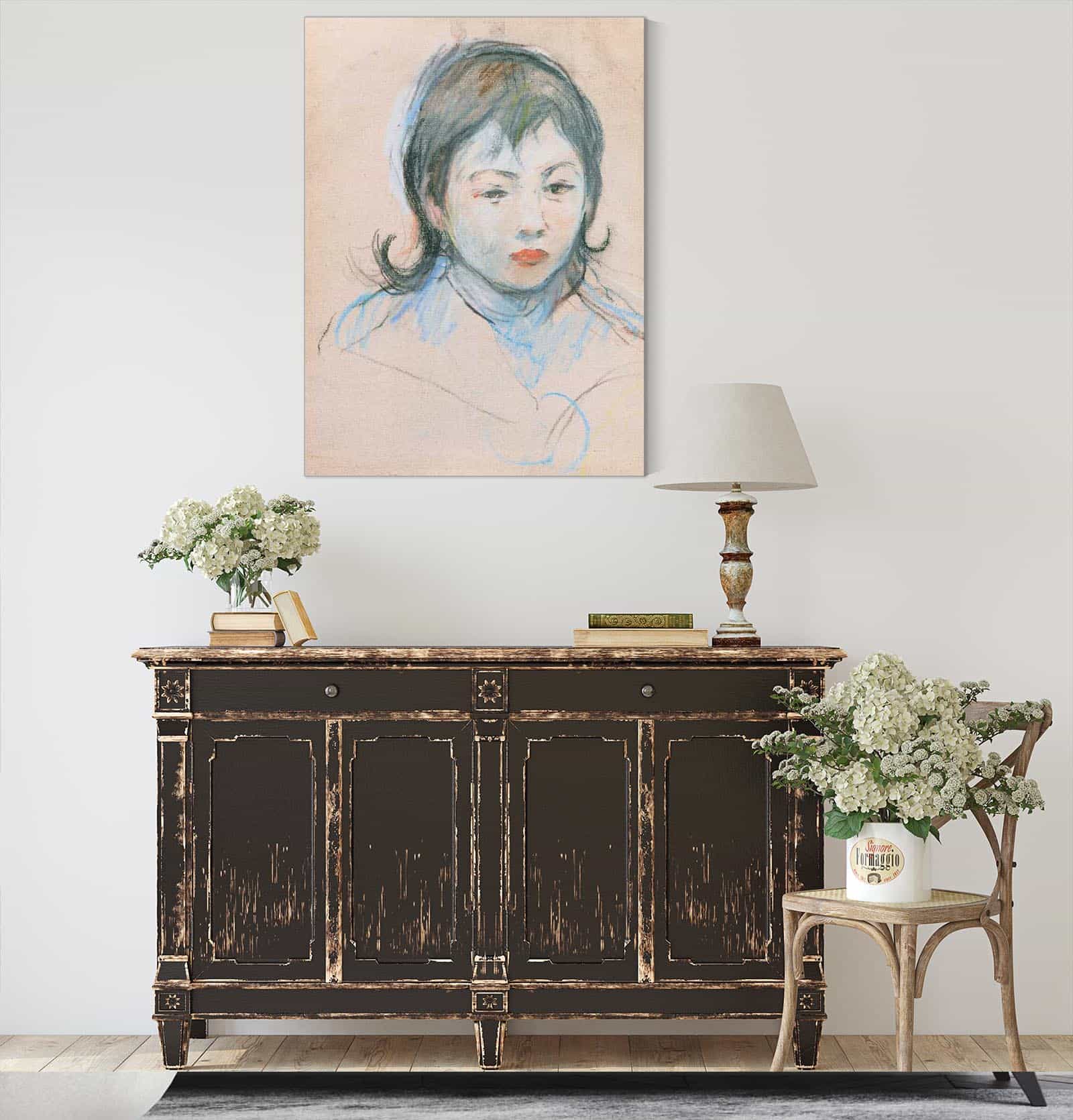 Portrait Denfant Charly Thomas by Berthe Morisot - Image 4