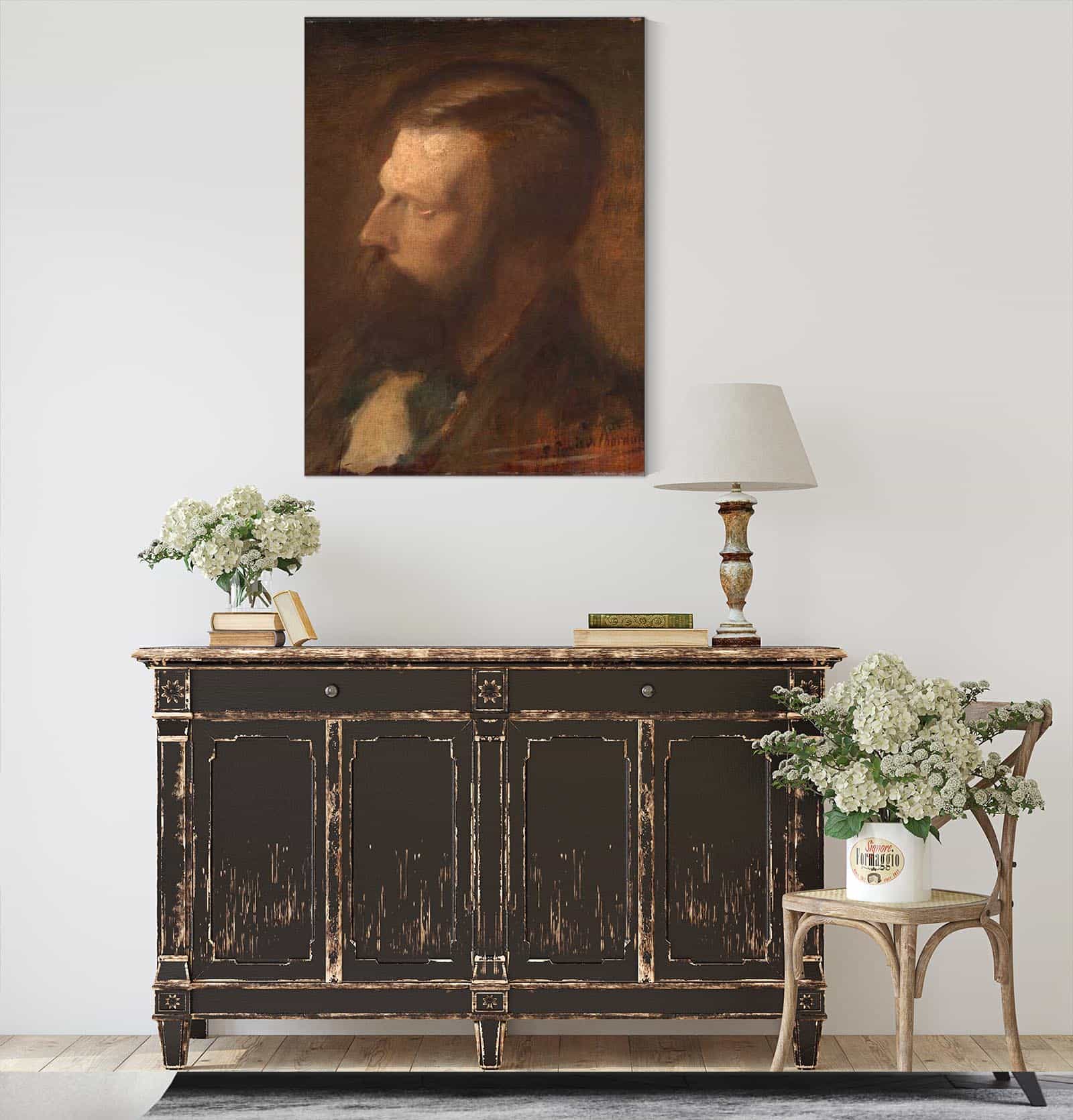 Portrait Dhomme by Pierre Puvis De Chavannes - Image 8