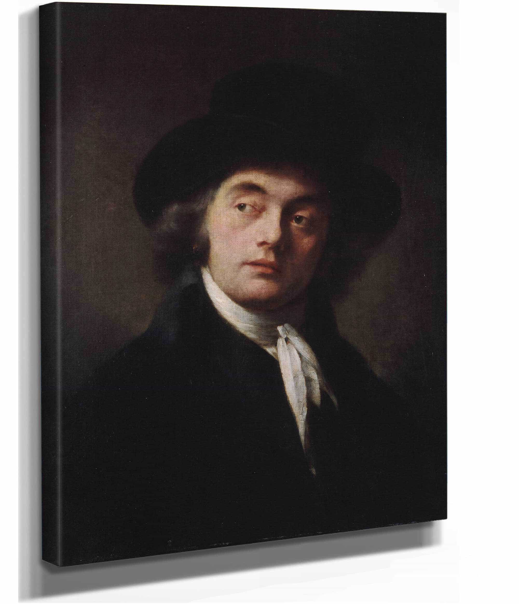 Portrait Dinconnu by Pierre Paul Prudhon - Image 3