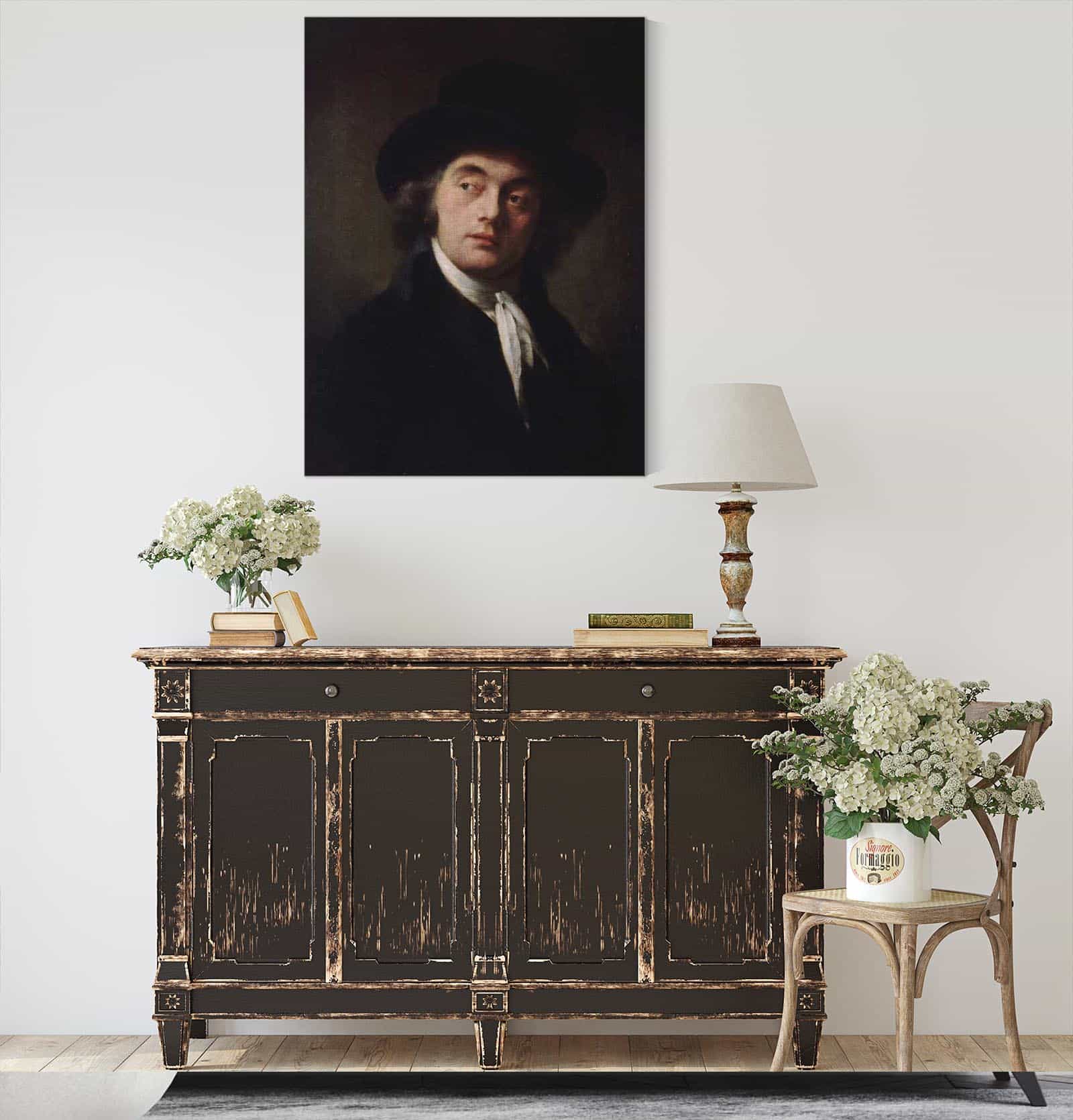 Portrait Dinconnu by Pierre Paul Prudhon - Image 7
