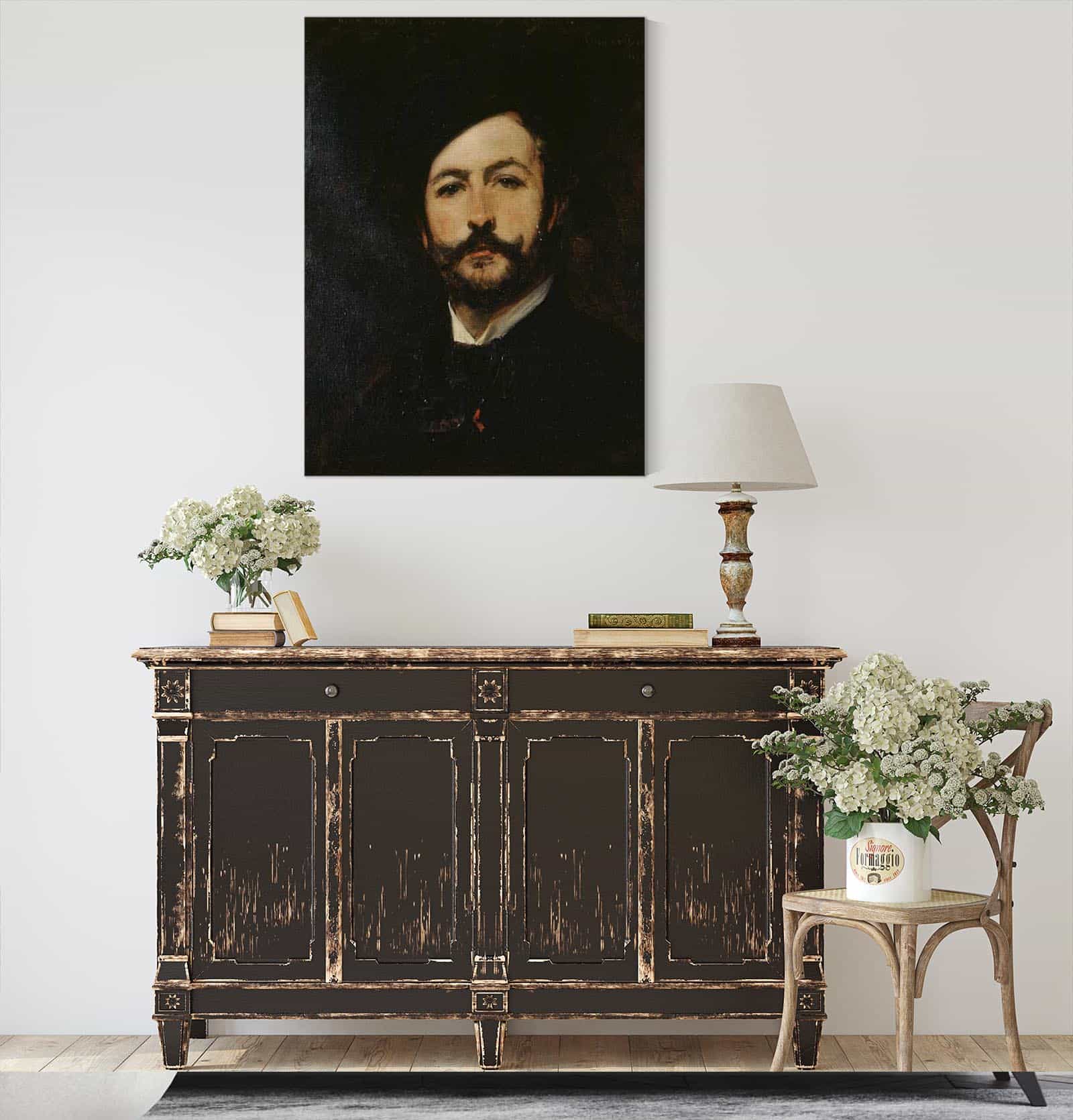 Portrait Du Baron Antoine Dezpeleta by Carolus Duran - Image 4