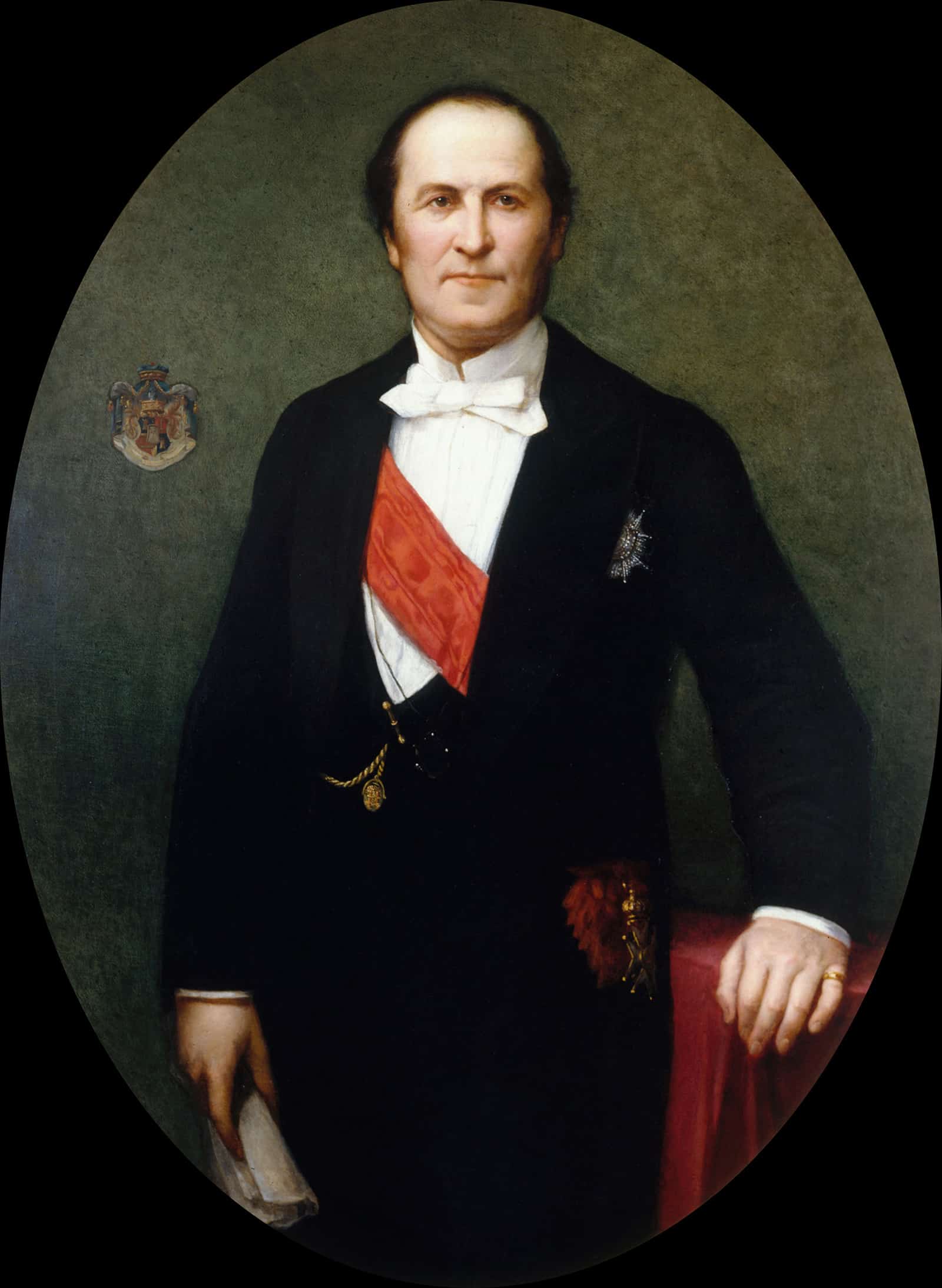 Portrait Du Baron Haussmann Prefet De La Seine by Henri Lehmann