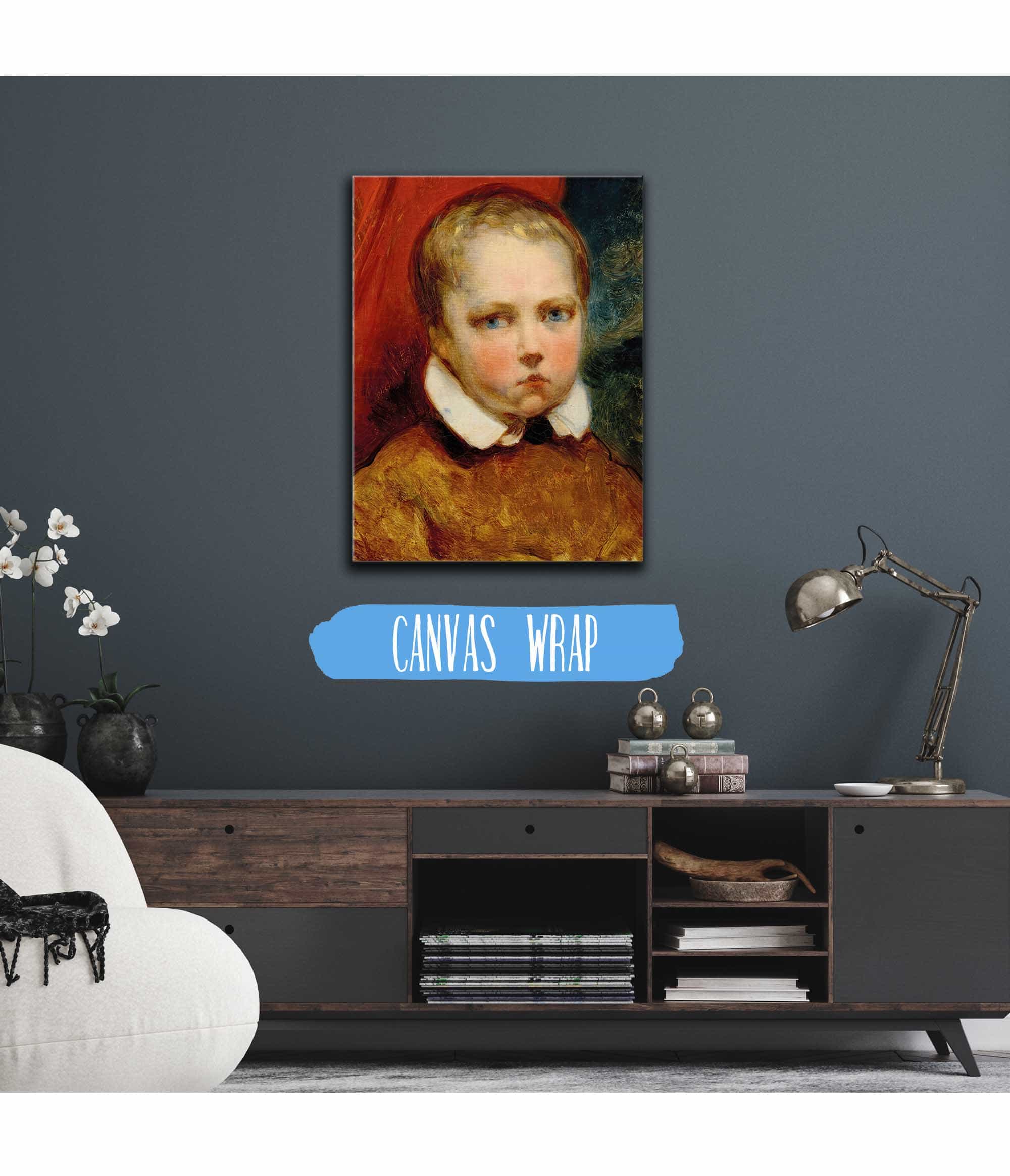 Portrait Dun Garcon Prenomme Leon by Ary Scheffer - Image 3