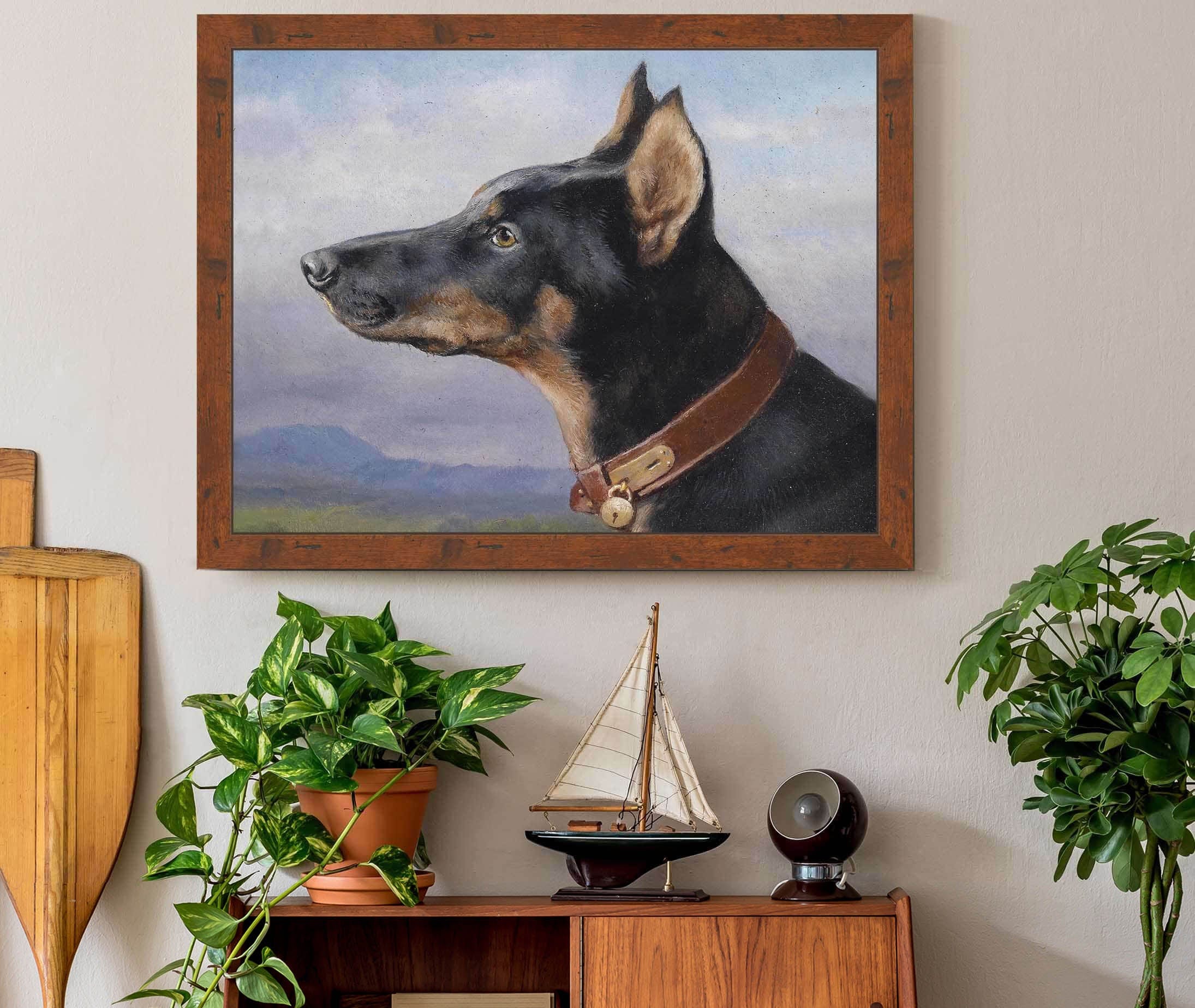 Portrait Eines Dobermanns by Carl Reichert - Image 3