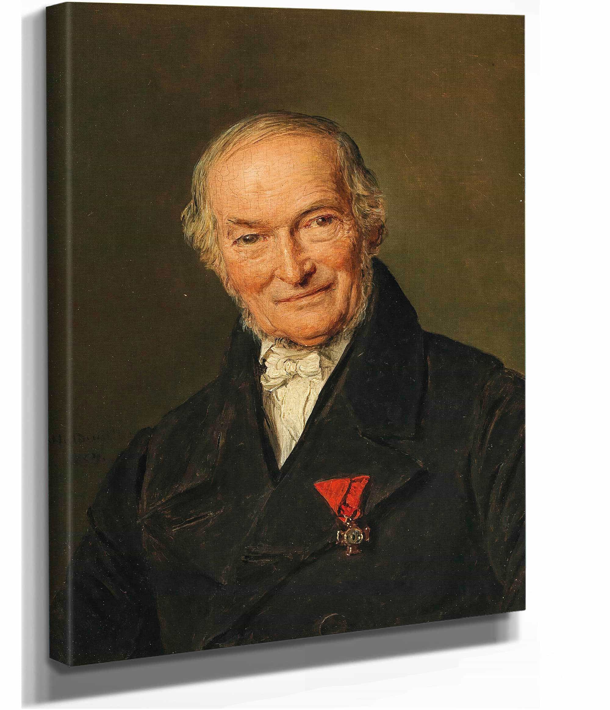 Portrait Franz Benoit by Ferdinand Georg Waldmuller - Image 2