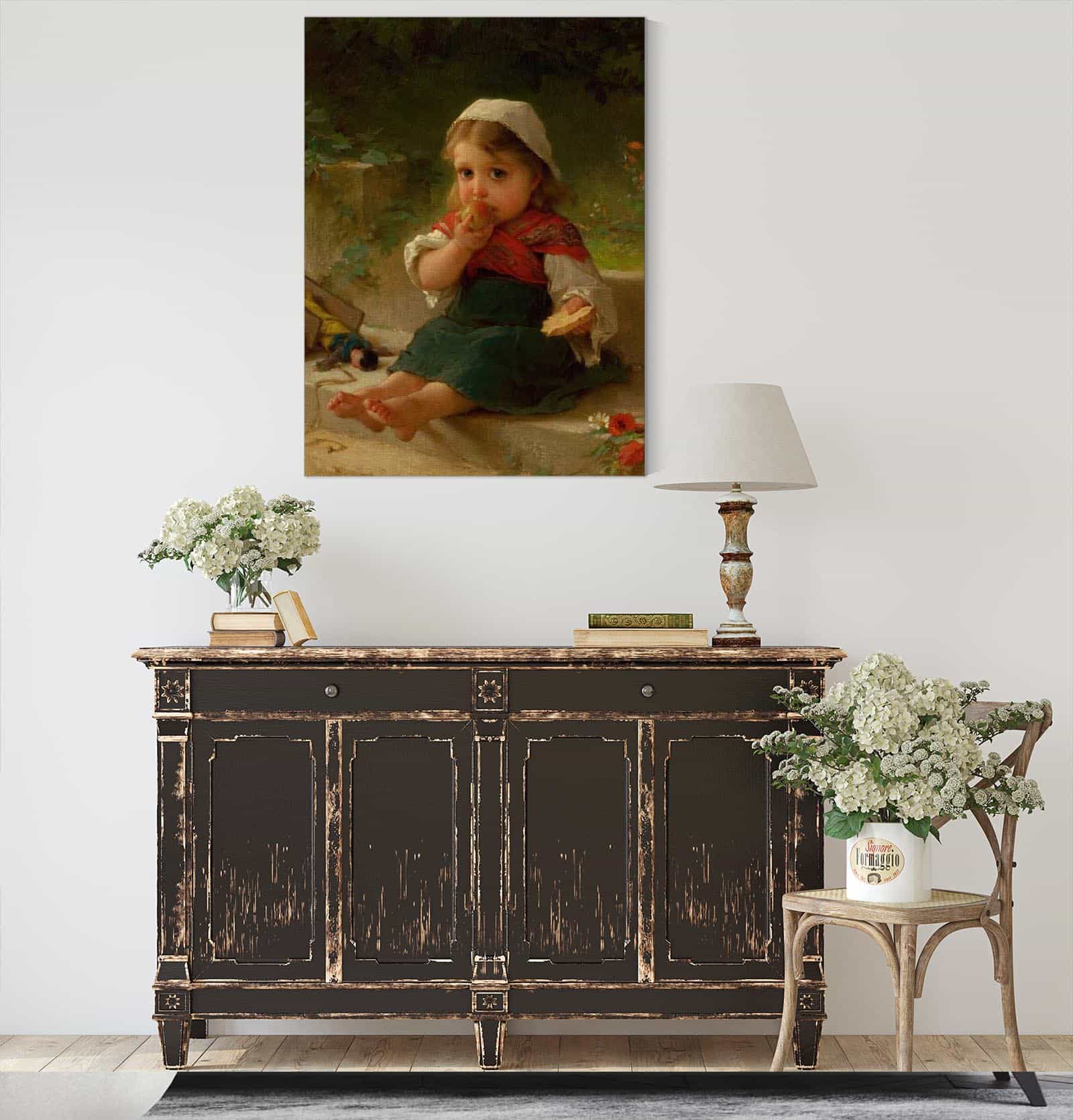 Portrait Of A Child by Emile Munier - Image 4