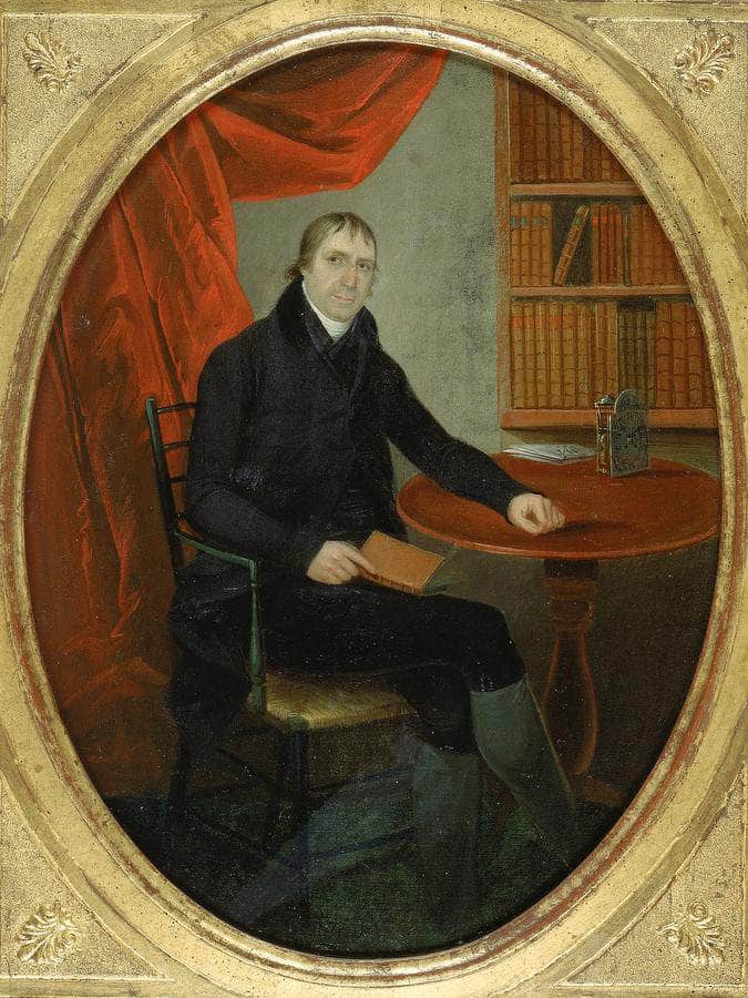 Portrait Of A Connecticut Clockmaker By Ralph Earl - Image 6