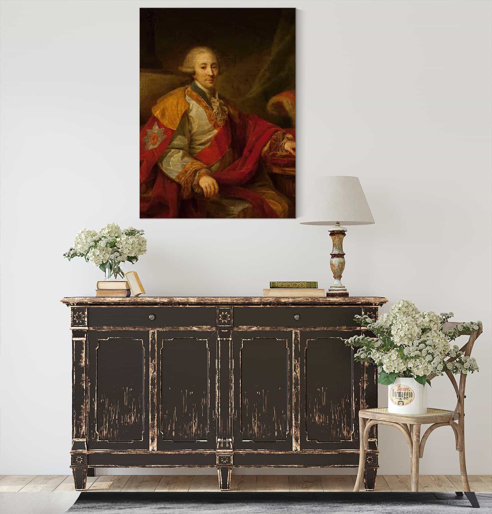 Portrait Of A Dignitary by Johann Baptist Von Lampi The Elder - Image 4