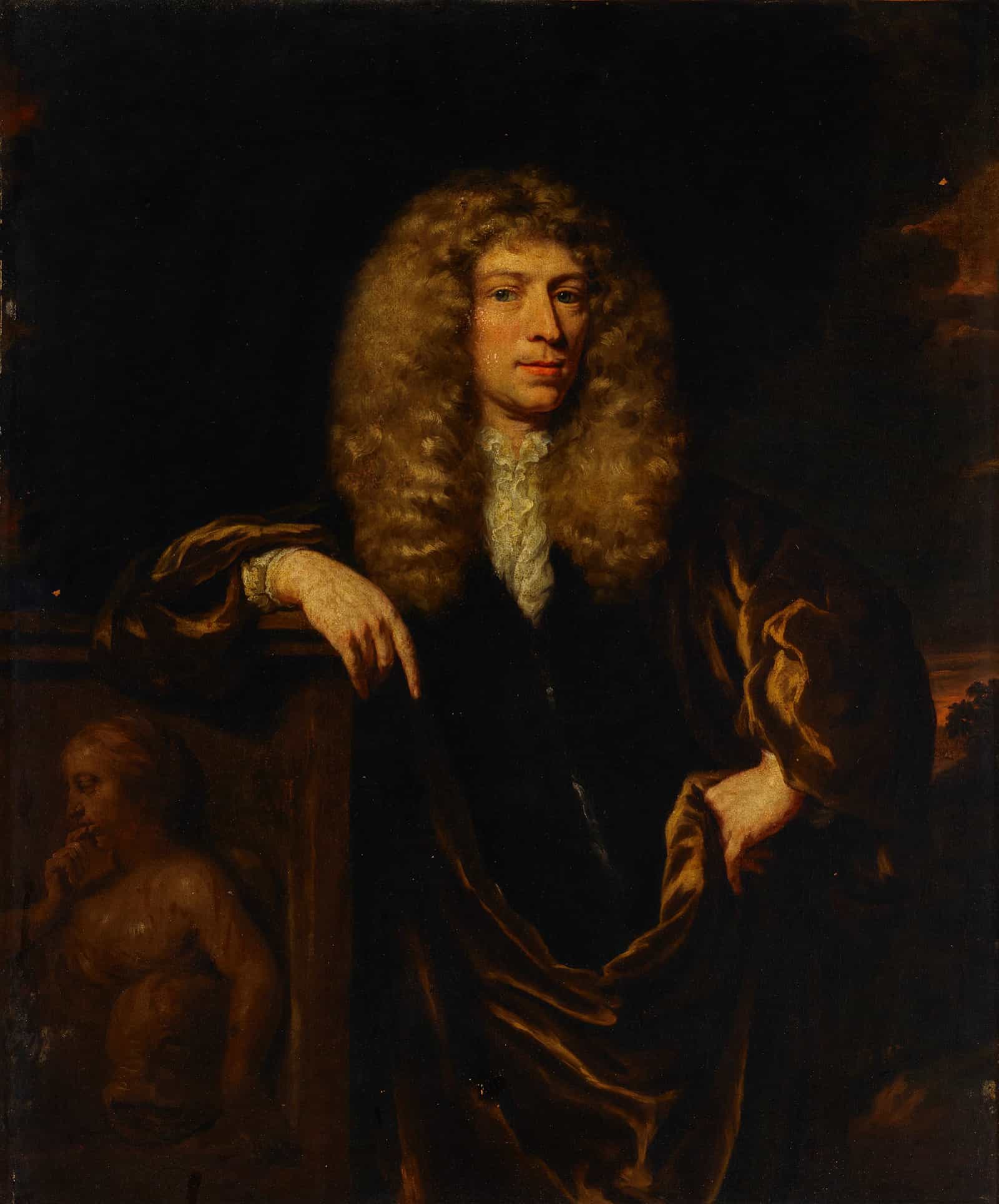 Portrait Of A Gentleman by Nicolaes Maes - Image 4